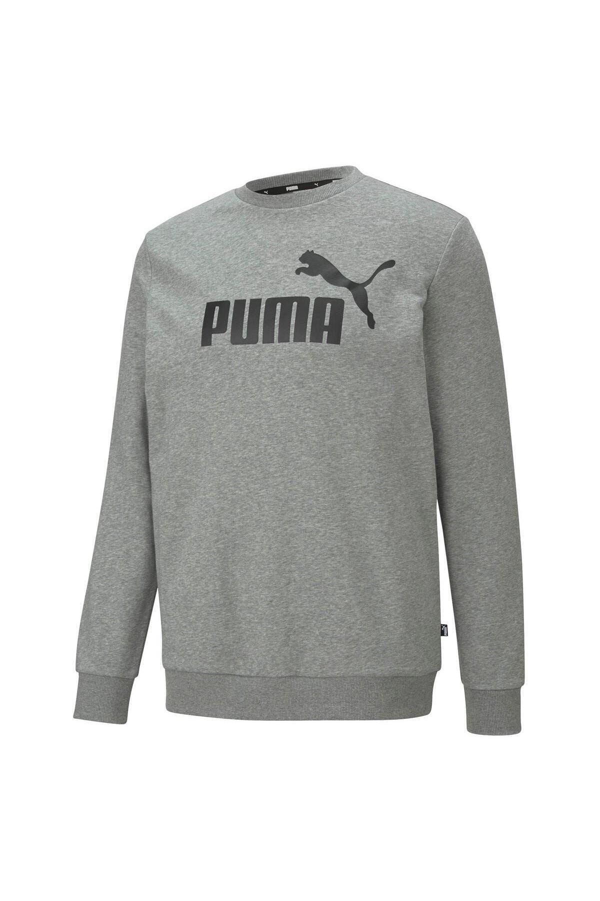 Puma 58668003 Ess Big Logo Crew Tr Erkek Sweatshirt