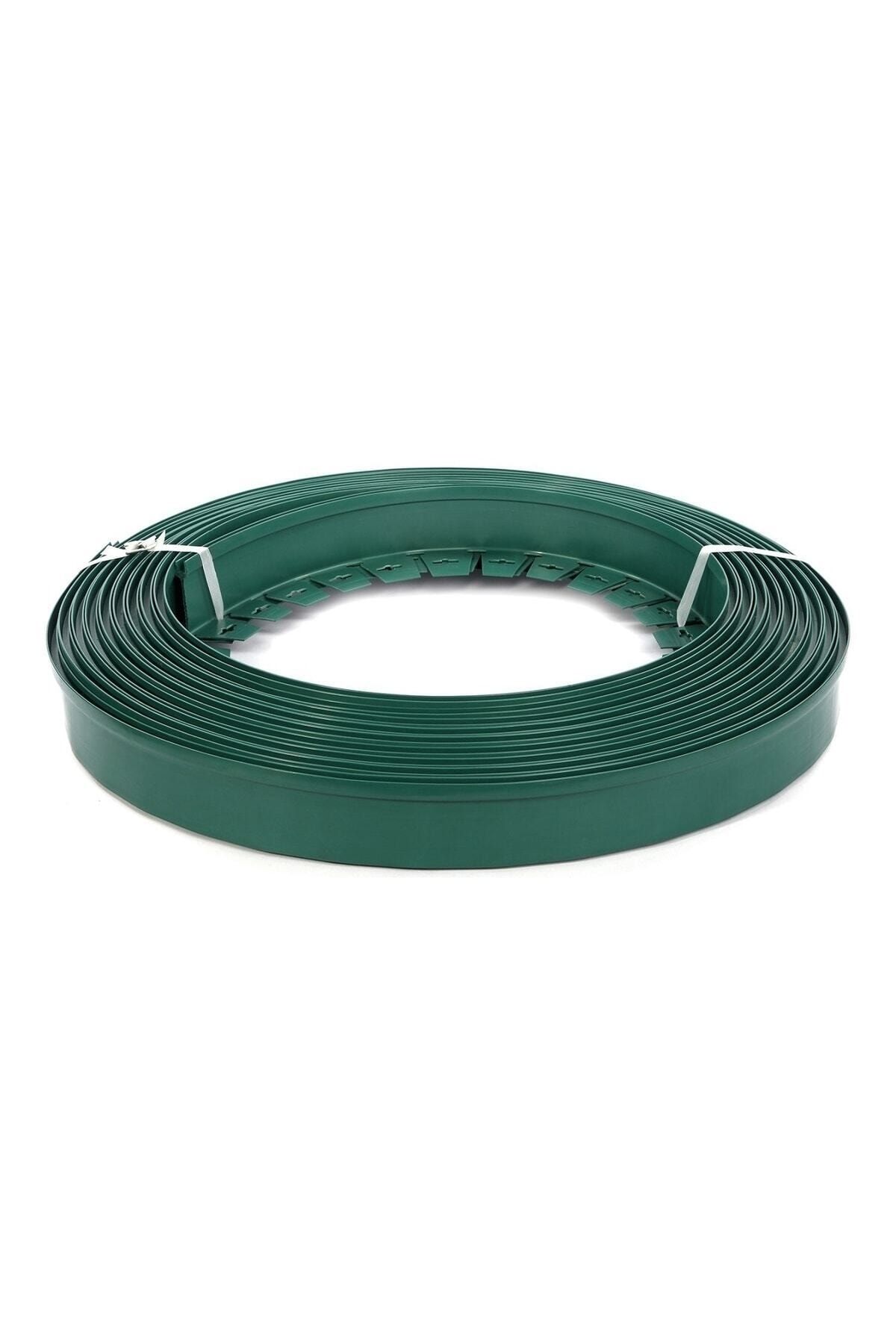 MGF PLAST Mgf Led Takılabilir Çim Ayırıcı 5 M Yeşil Çim Sınırlayıcı (LED HARİÇ) Çim Taş Toprak Bariyeri