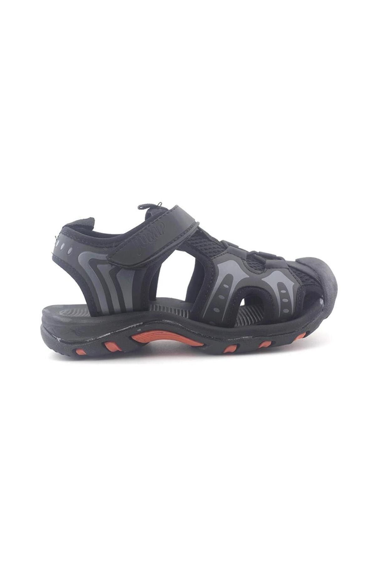 Jump 50100 Filet Çocuk Spor Sandalet Siyah