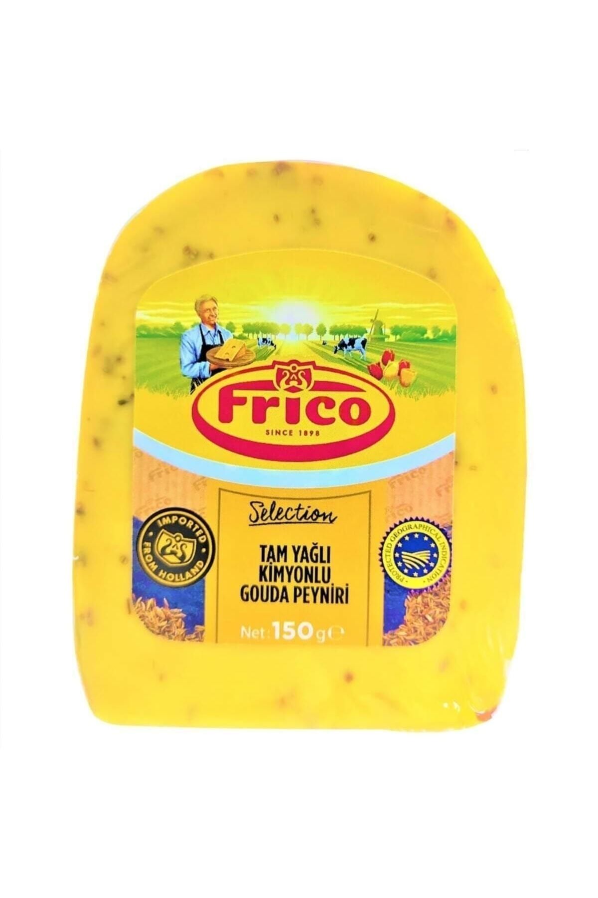 Frico Tam Yağlı Kimyonlu Gouda Peyniri 150 G