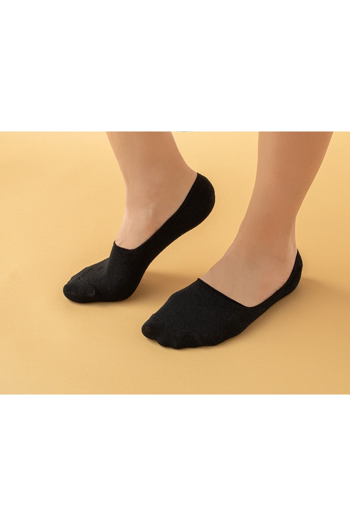 English Home Tarvel Pamuk Kadın Üçlü Babet Çorap 36-40 Siyah