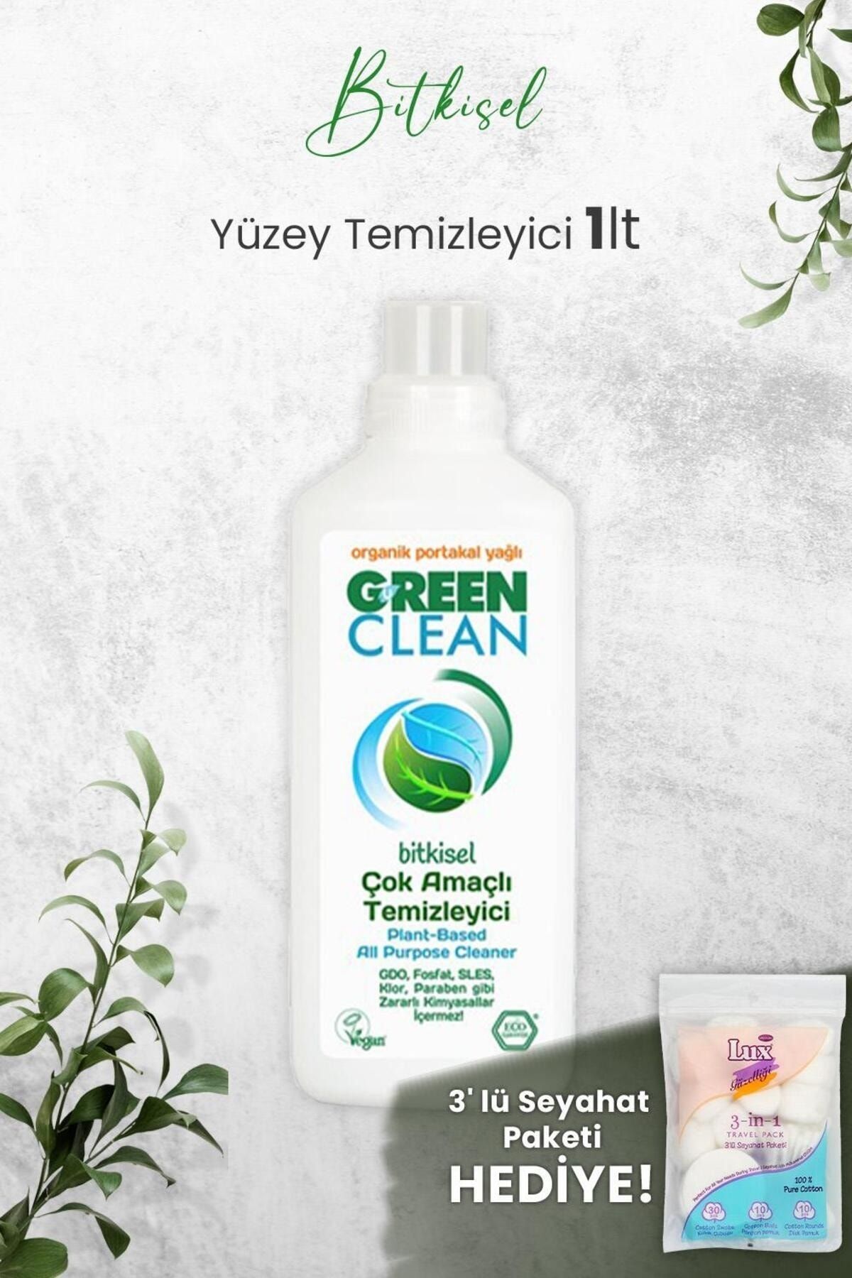 Green Clean Çok Amaçlı Yüzey Temizleyici Portakallı 1 Litre