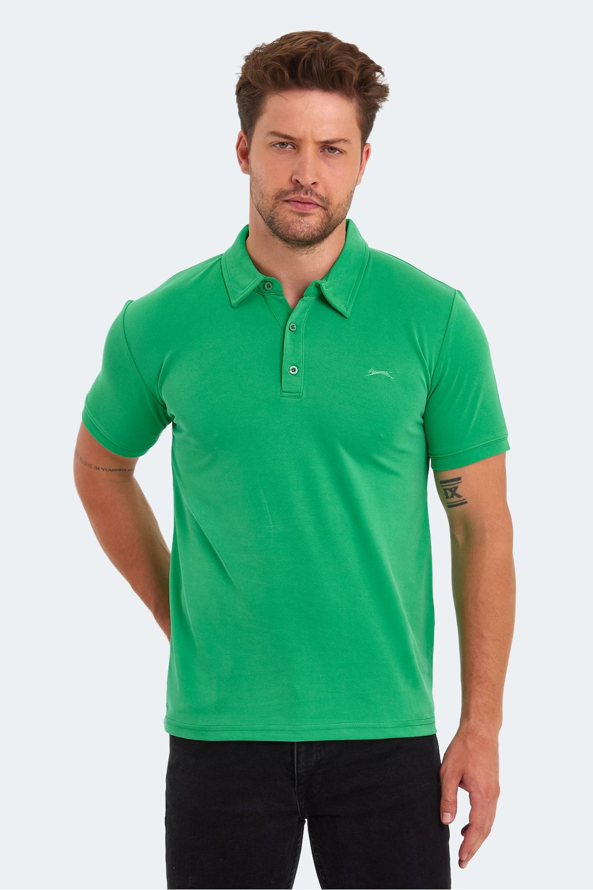 Slazenger KUGGA Erkek T-Shirt Yeşil