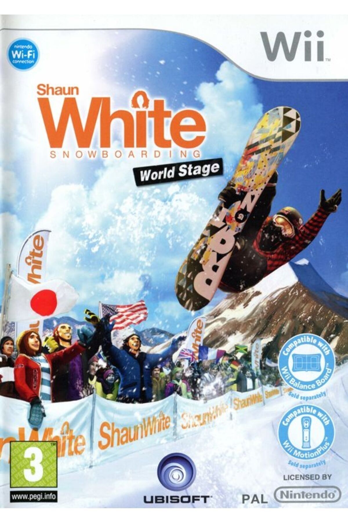 Ubisoft Shaun White Snowboarding World Stage Nintendo Wii Oyun