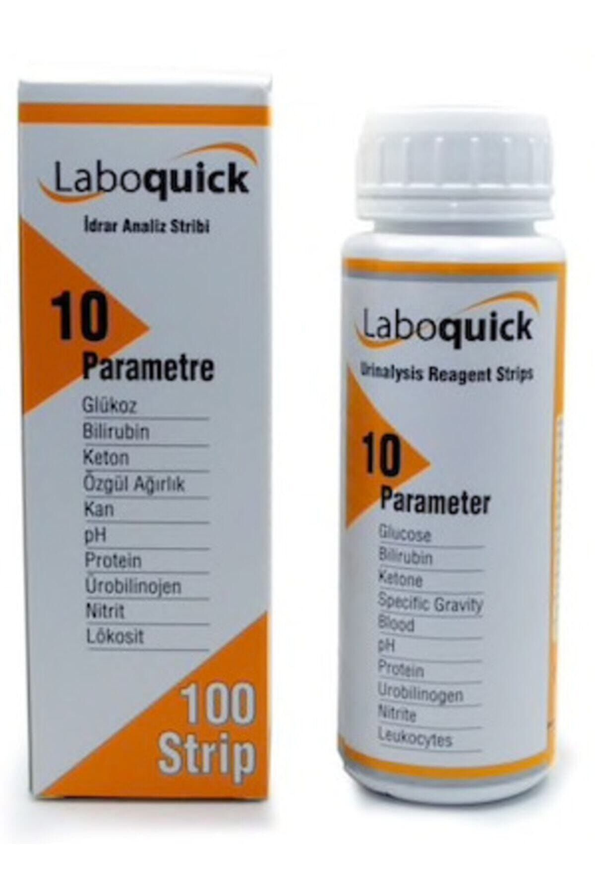 Laboquick Idrar Analiz Stribi ( 10 Parametre-100 Test )