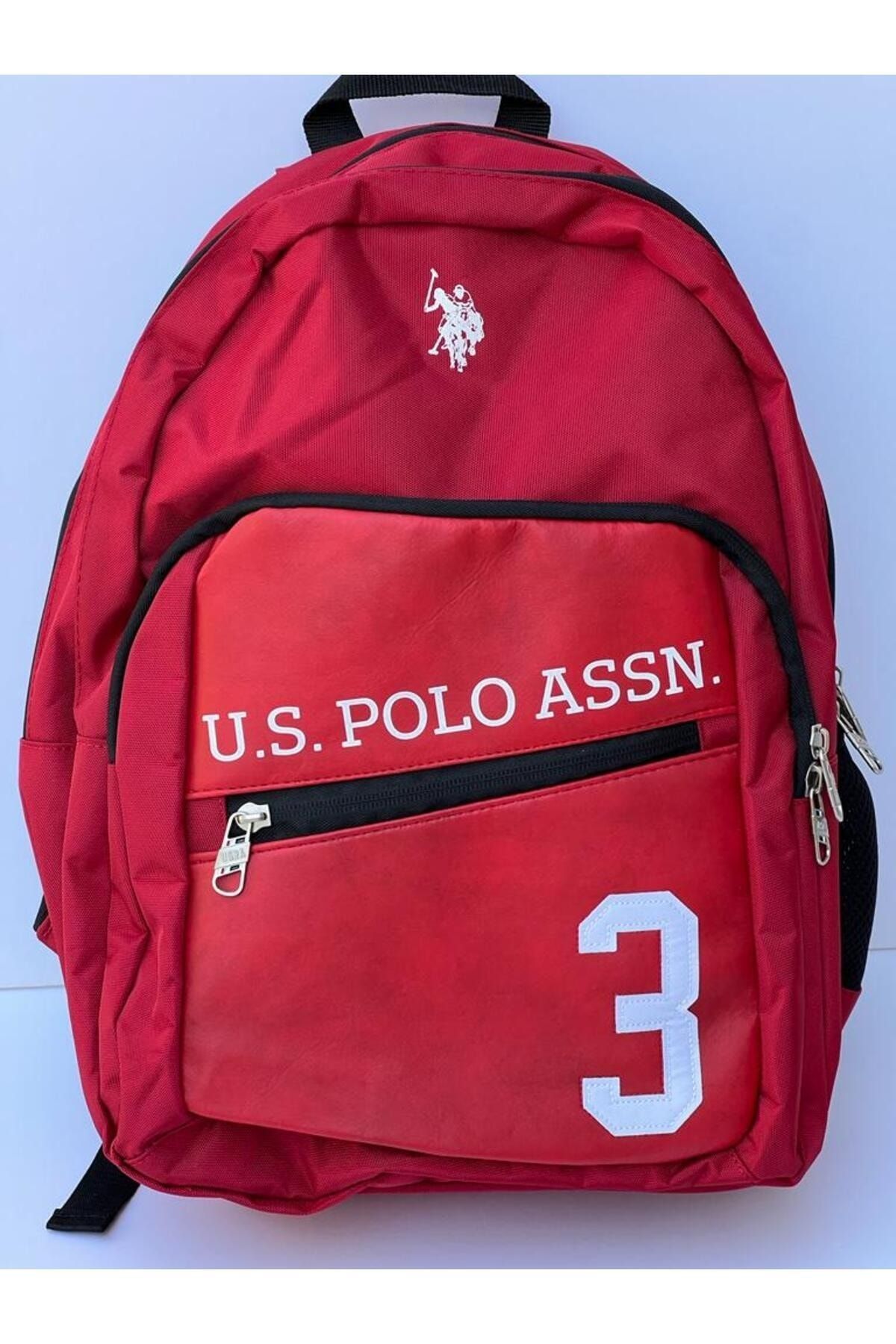 U.S. Polo Assn. Lisanslı Günlük Kullanıma Uygun CASUAL Okul Sırt Çantası Yeni Sezon