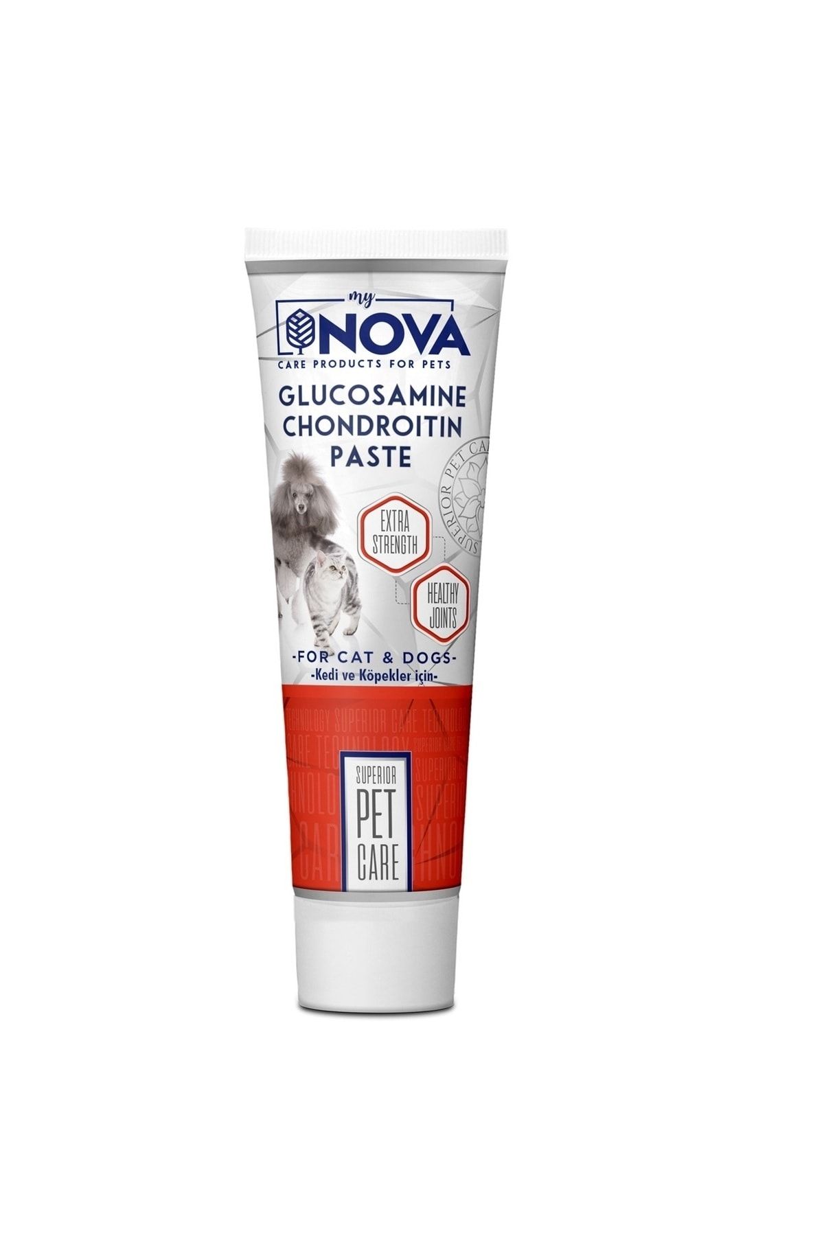 Nova glucosemine kedi ve köpekler için eklem güçlendirici malt paste 100gr