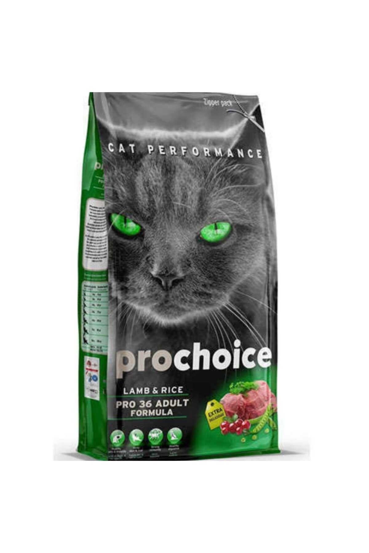 Pro Choice Neo Pet Market Pro Choice Pro 36 Kuzu Ve Pirinçli Yetişkin Kedi Maması 15 Kg