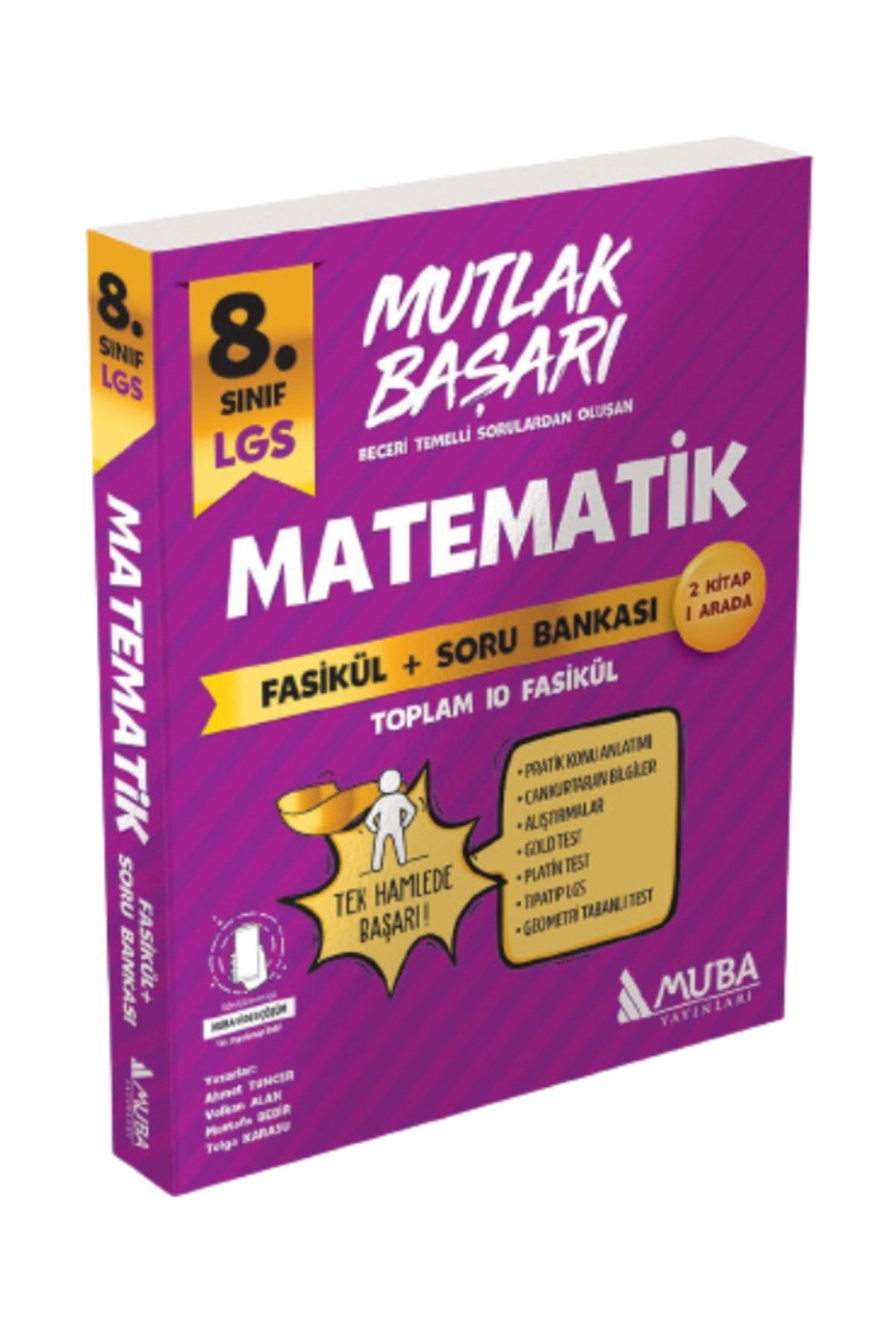 Muba Yayınları MUTLAK BAŞARI 8.SINIF LGS MATEMATİK FASİKÜL+SORU BANKASI