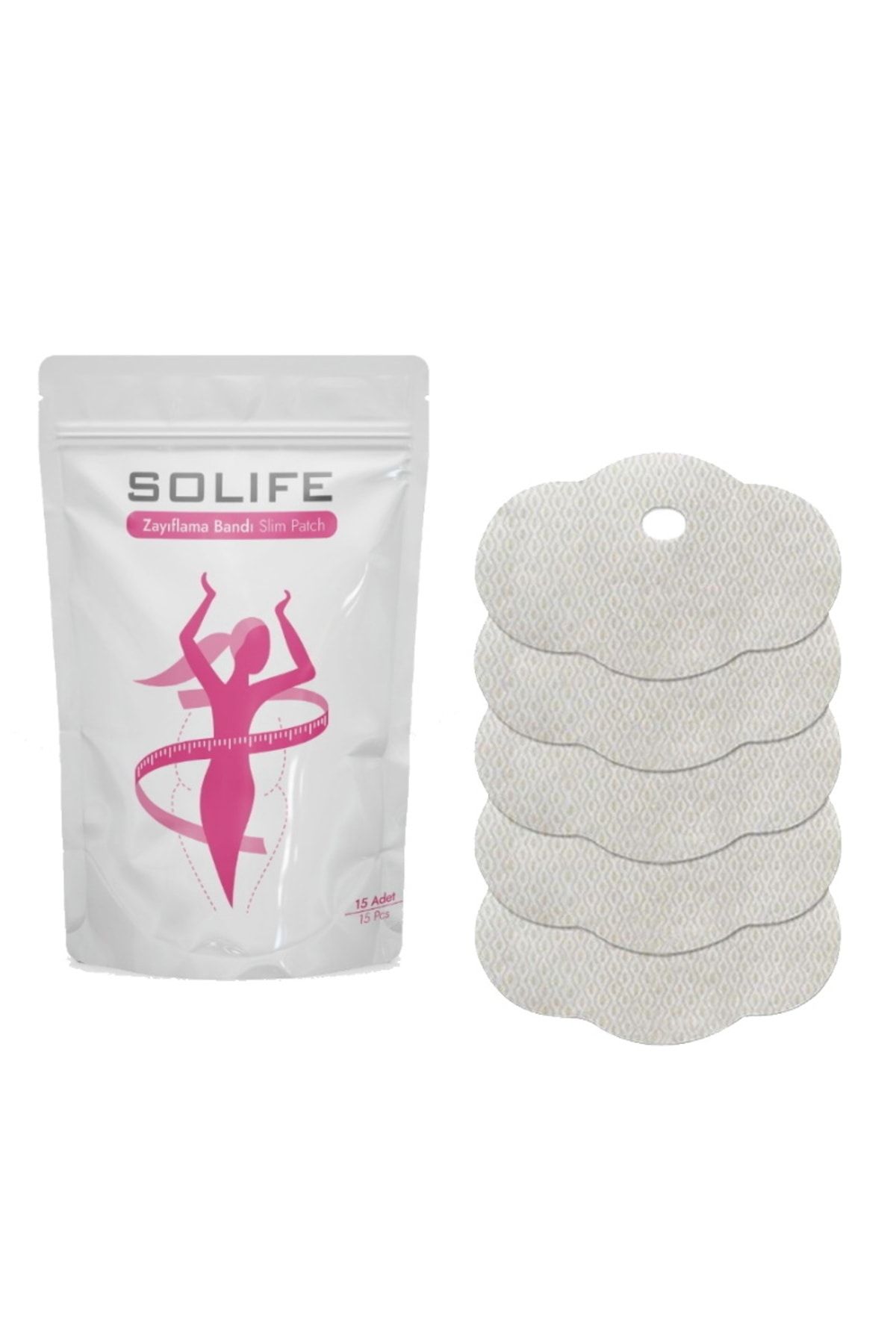 SOLIFE Transdermal Patch Bandı 15 Adet ( Slim Patch )