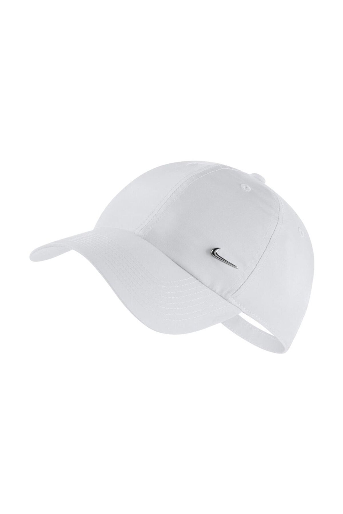 Nike Unisex Beyaz Metal Swoosh Ayarlanabilir Şapka 943092-100