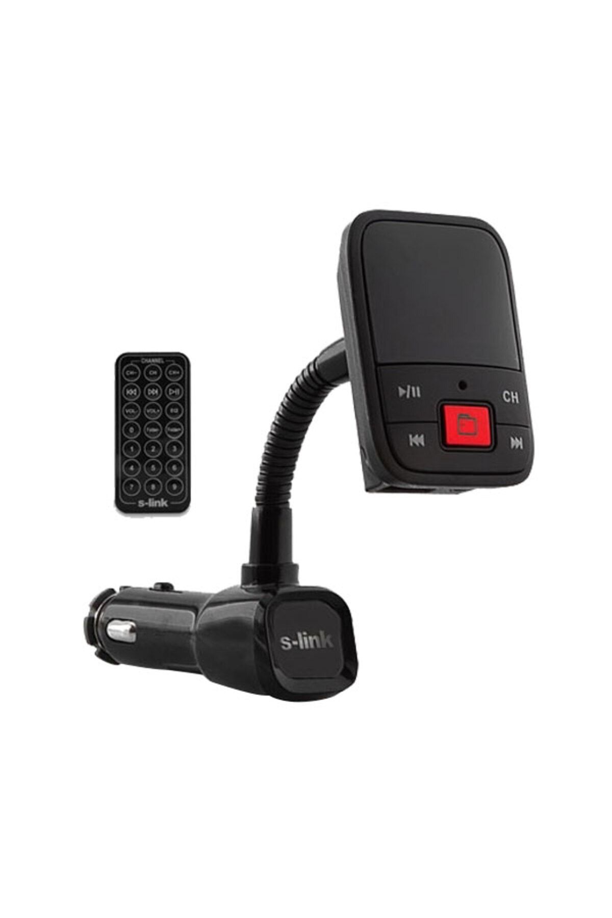 S-Link SL-FM65 USB/SD Uyumlu  ŞARJLI FM TRANSMITTER
