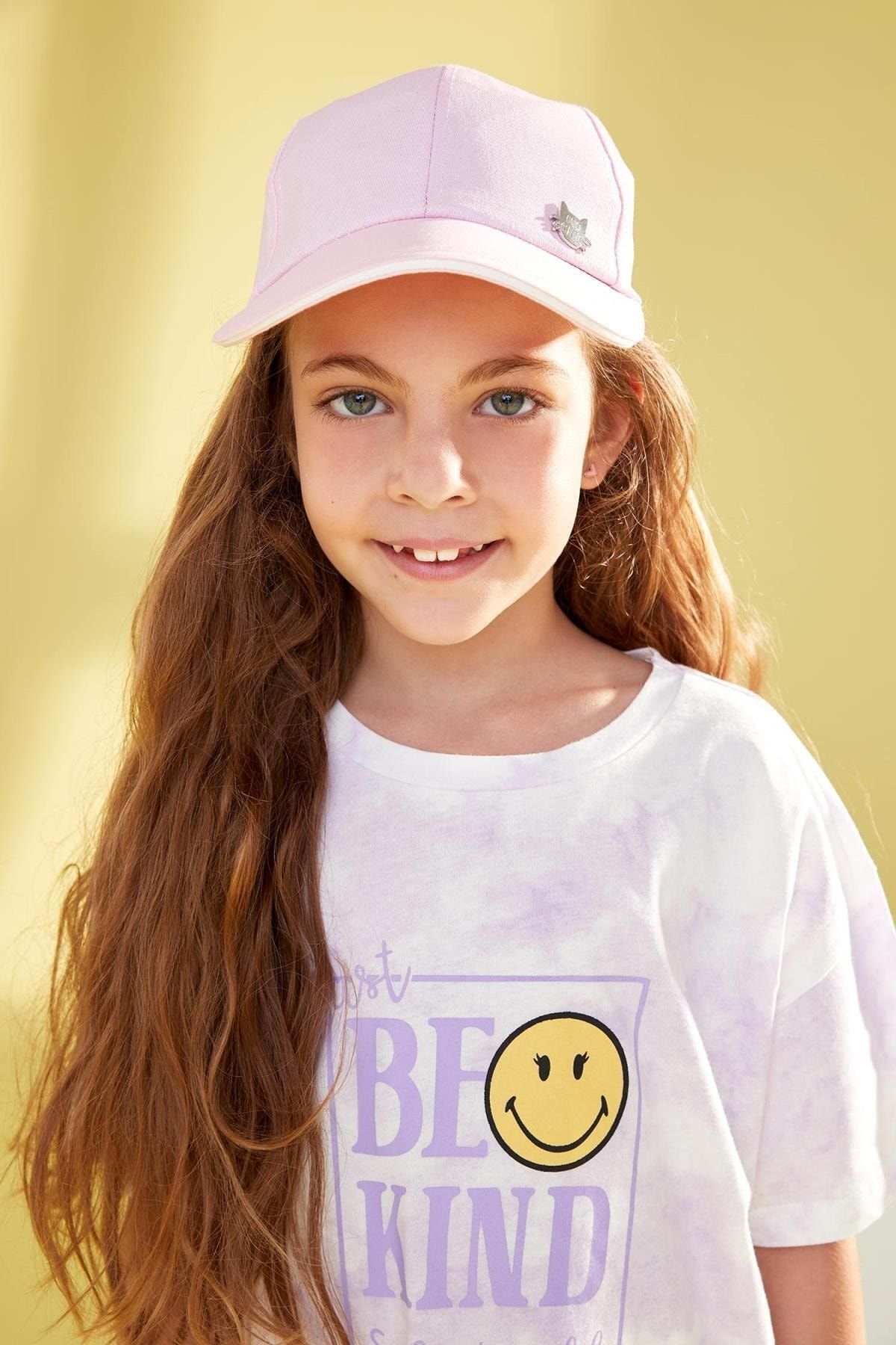 Defacto Kız Çocuk Pamuklu Şapka
