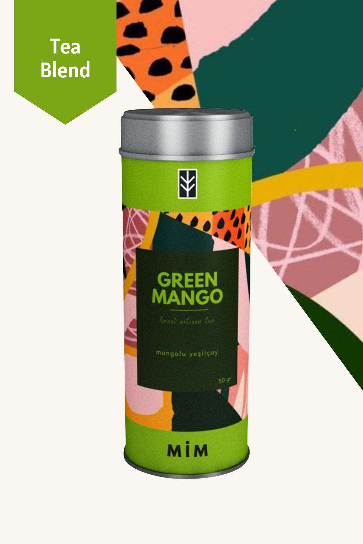 Mim Tea Green Mango Tea Mangolu Yeşil Çay