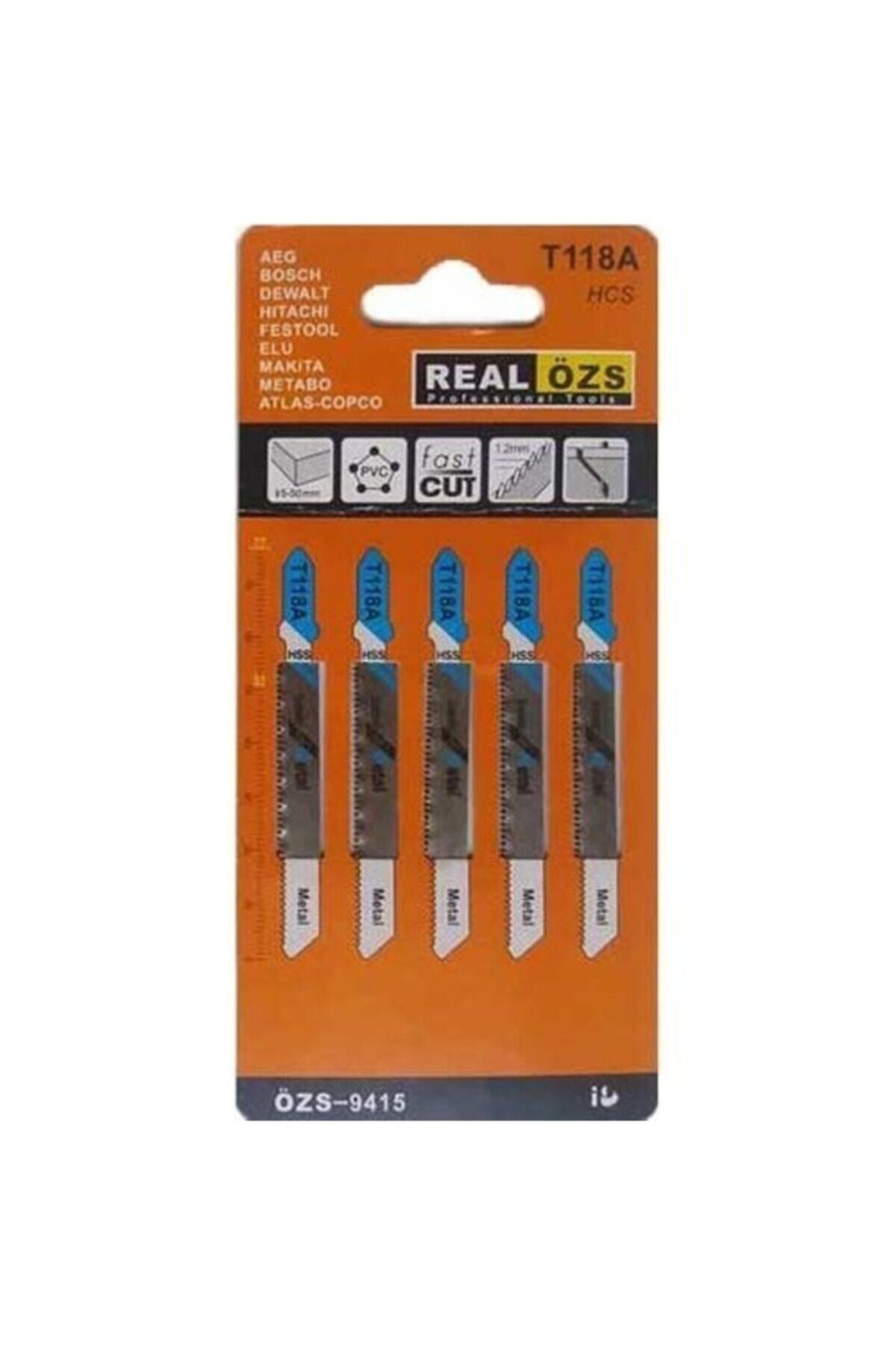 Real Özs Metal Dekupaj Bıçağı T118a 5'li