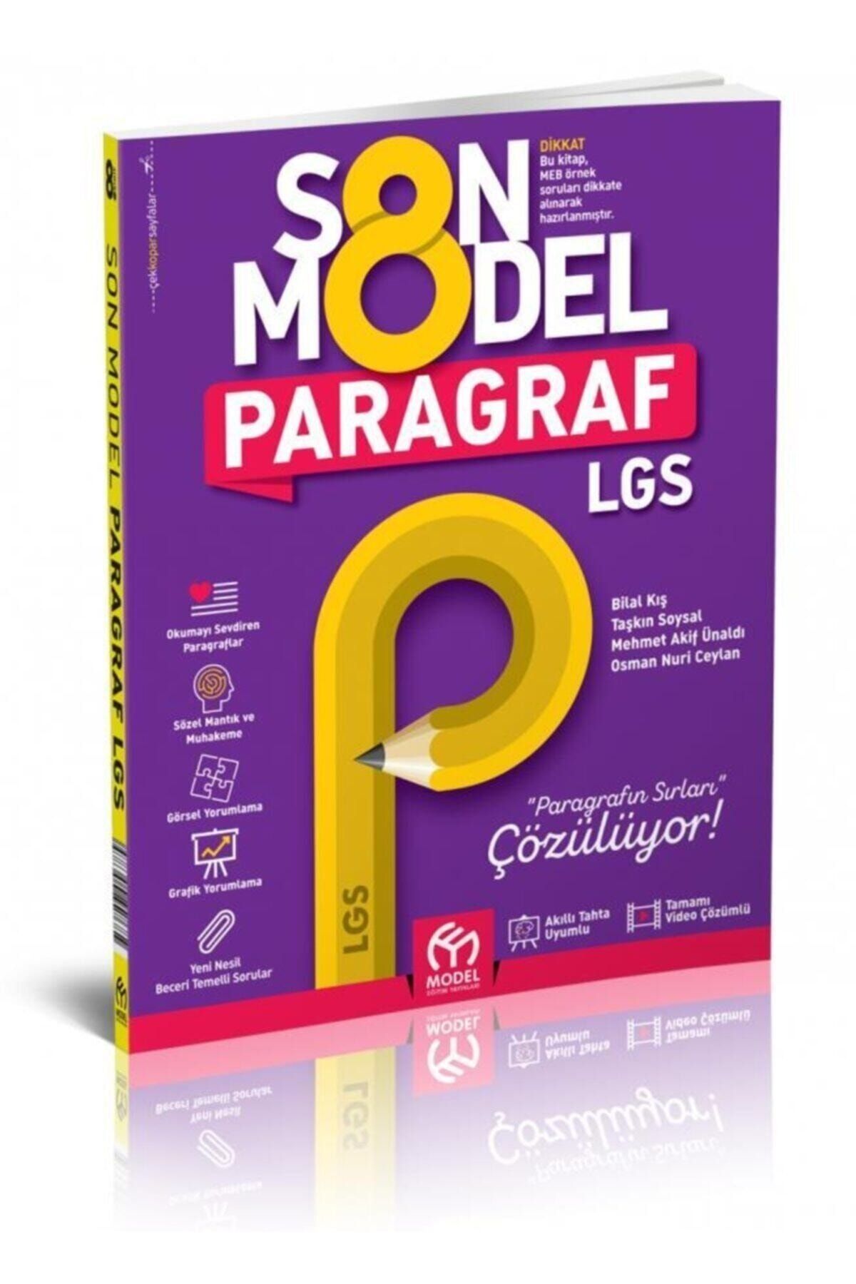 Model Eğitim Yayınları 8. Sınıf Lgs Paragraf Son Model Soru Bankası
