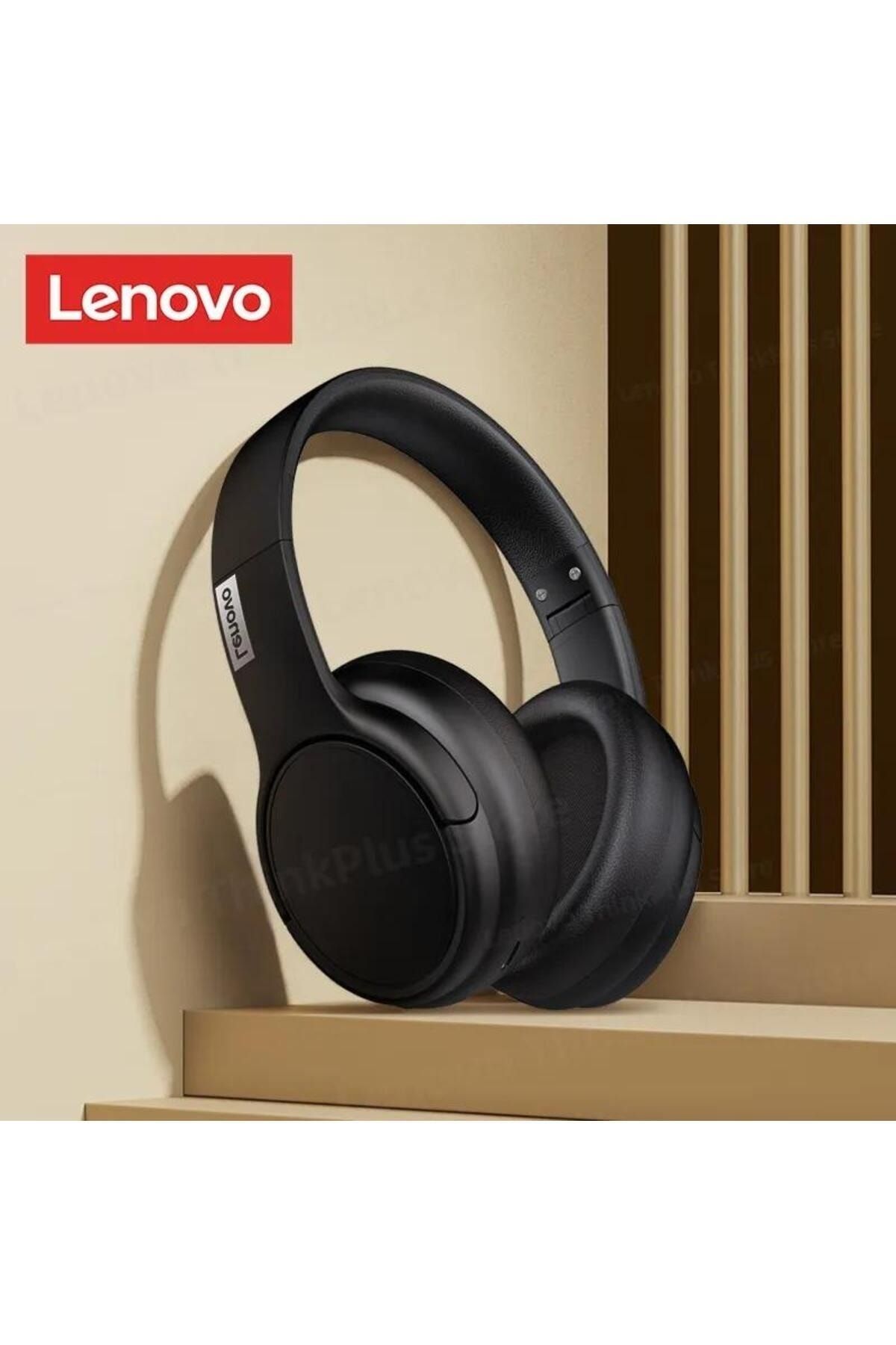 LENOVO Thinkplus TH20 Kablosuz Bluetooth Kulaküstü Kulaklık Siyah