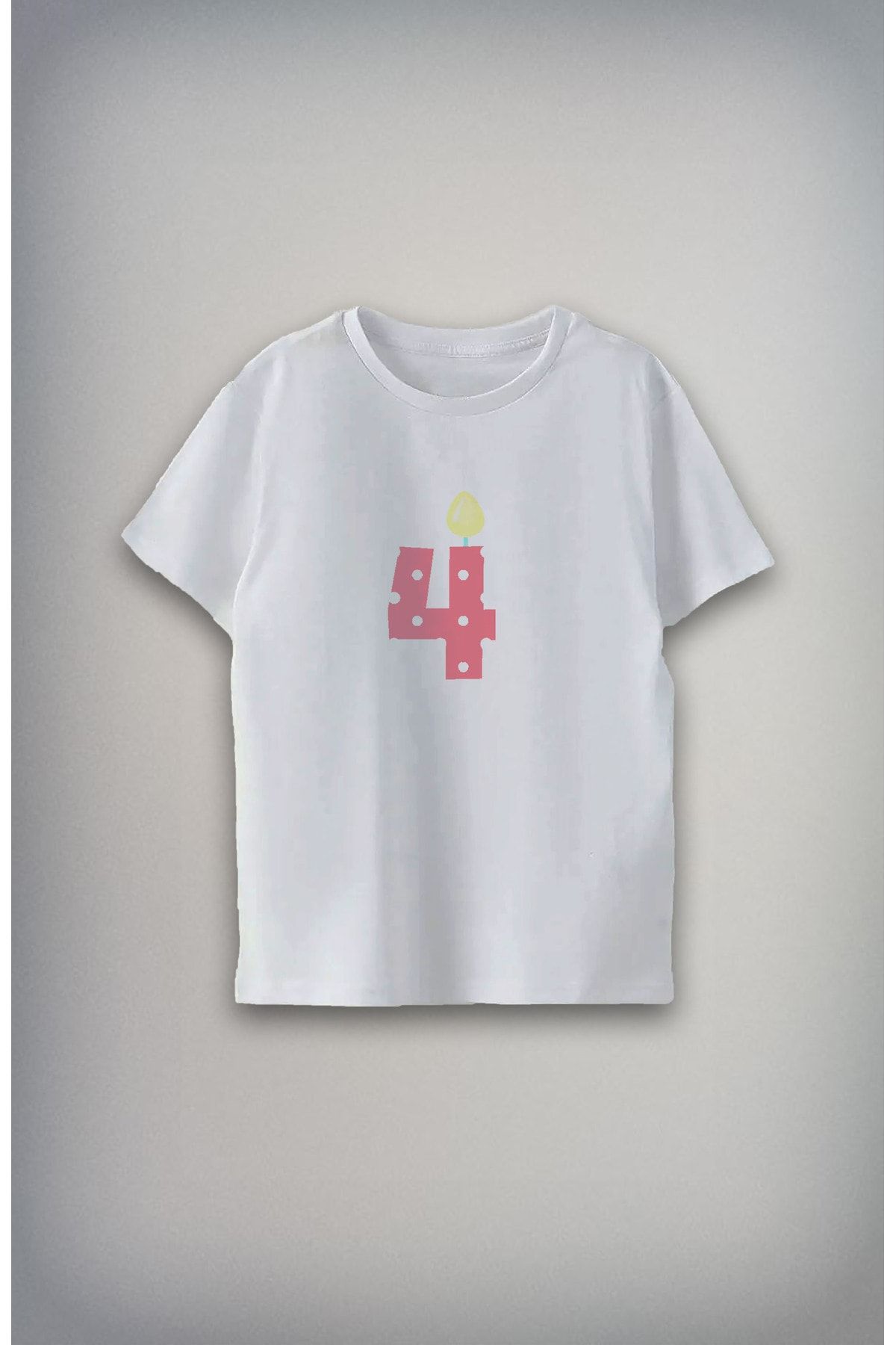 Darkia 8 Yaş Özel Tasarım Baskılı Unisex Çocuk T-shirt Tişört