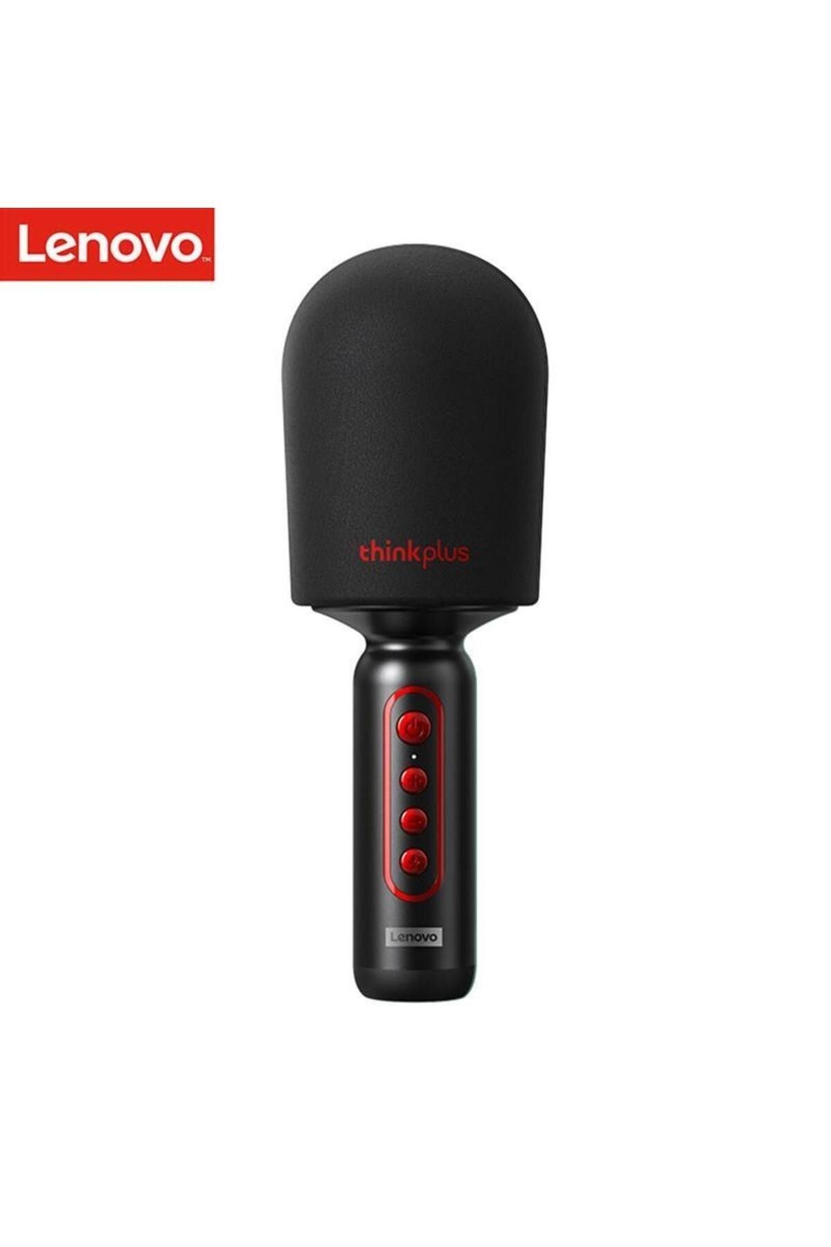 LENOVO Thinkplus M1 Ses Değiştirme Özellikli Karaoke Bluetooth Mikrofon Speaker Siyah
