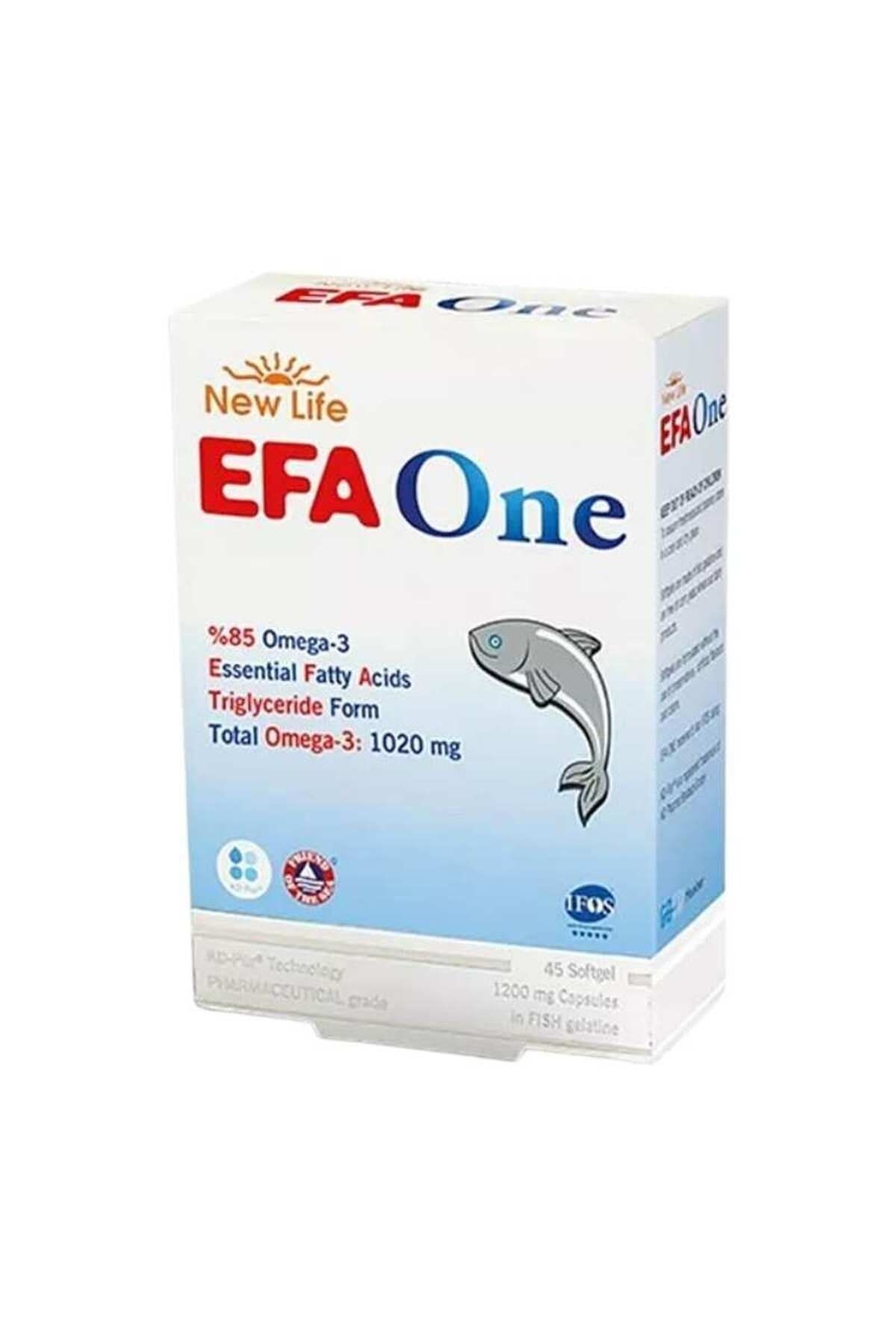 New Life Efa One Omega 3 Soft Jel 45 Capsul