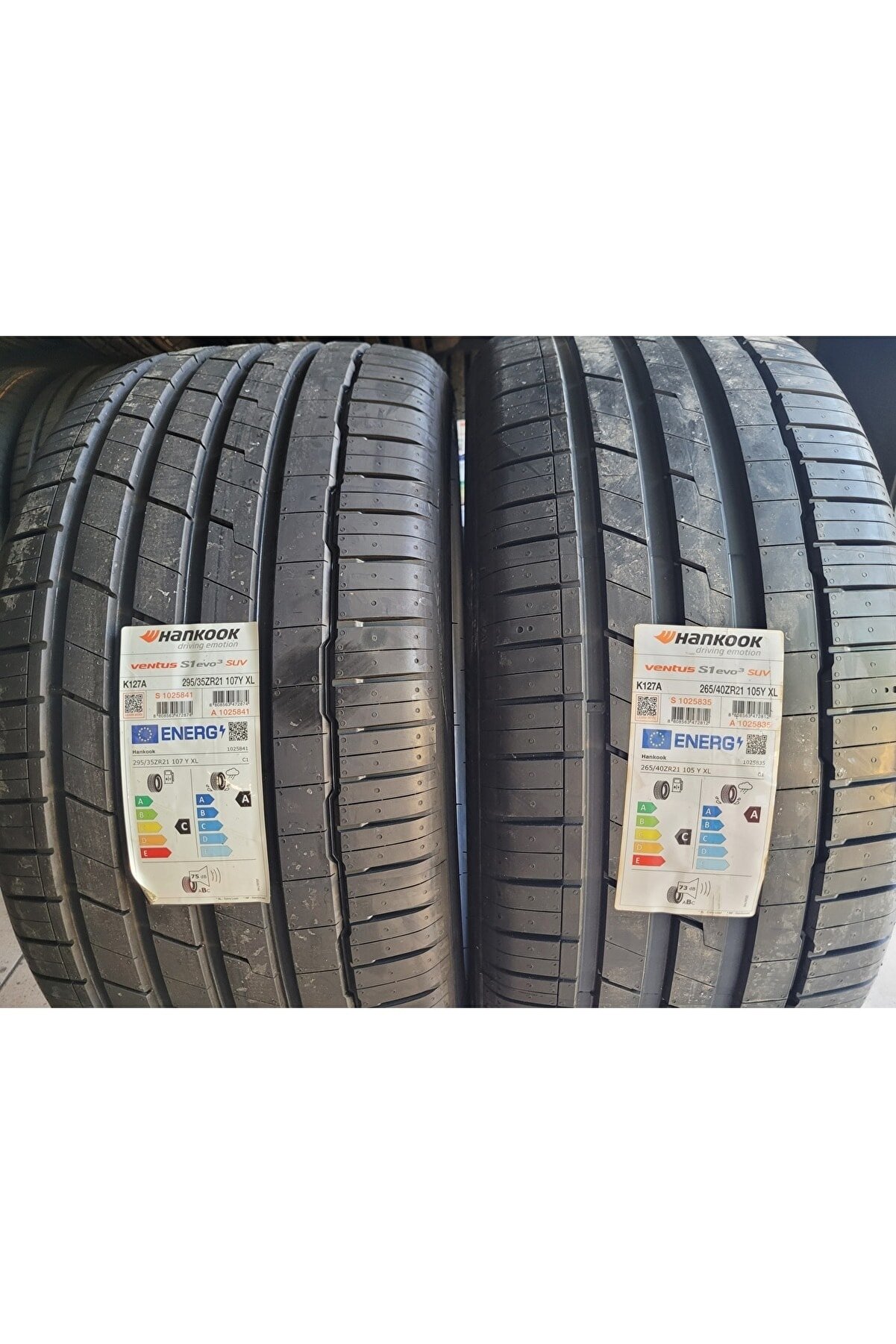 295/35/21 - 265/40/21 Ventus Evo3 K127 Porsche Macan Set(4 ADET) Set Olarak 2023 Üretim