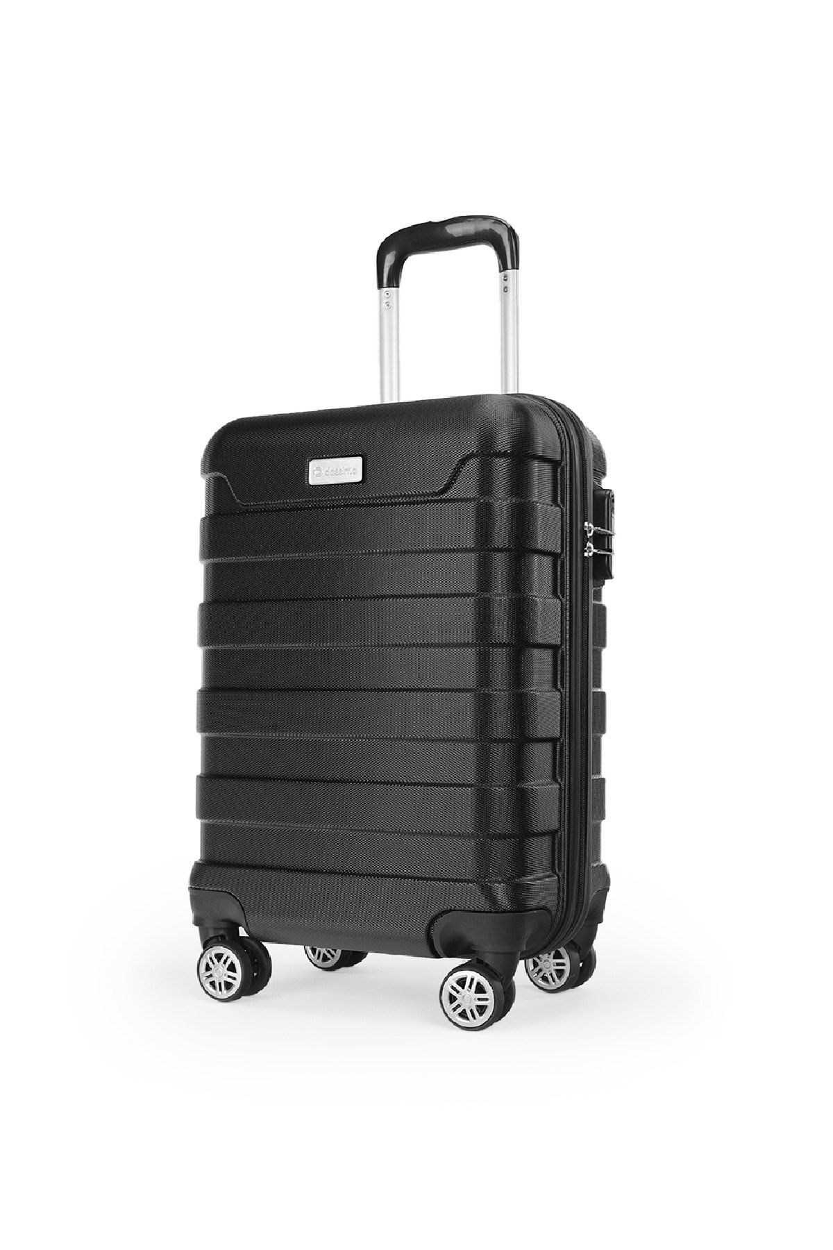 Dossimo Nova 55-64-78 Cm Siyah Unisex Kabin Boy valiz