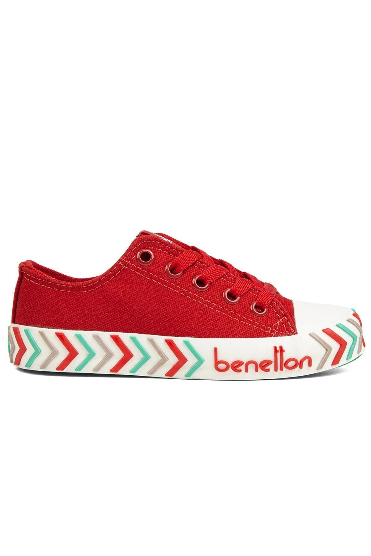 Benetton ® | BN-90635- Kirmizi - Çocuk Spor Ayakkabı