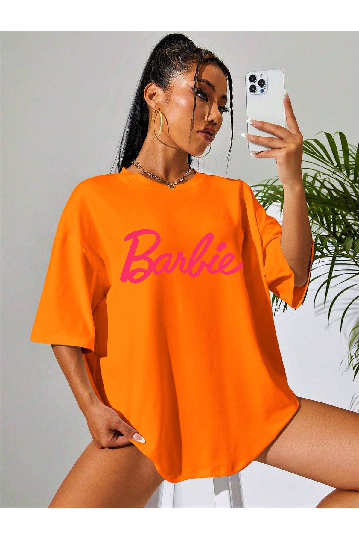 YUVEST BlackRock Barbie Baskılı T-shirt