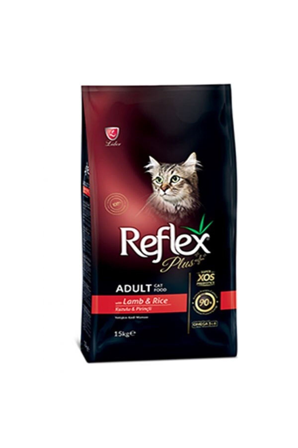Reflex Plus Kuzu ve Pirinçli Yetişkin Kedi Maması 15 Kg - Farmapets