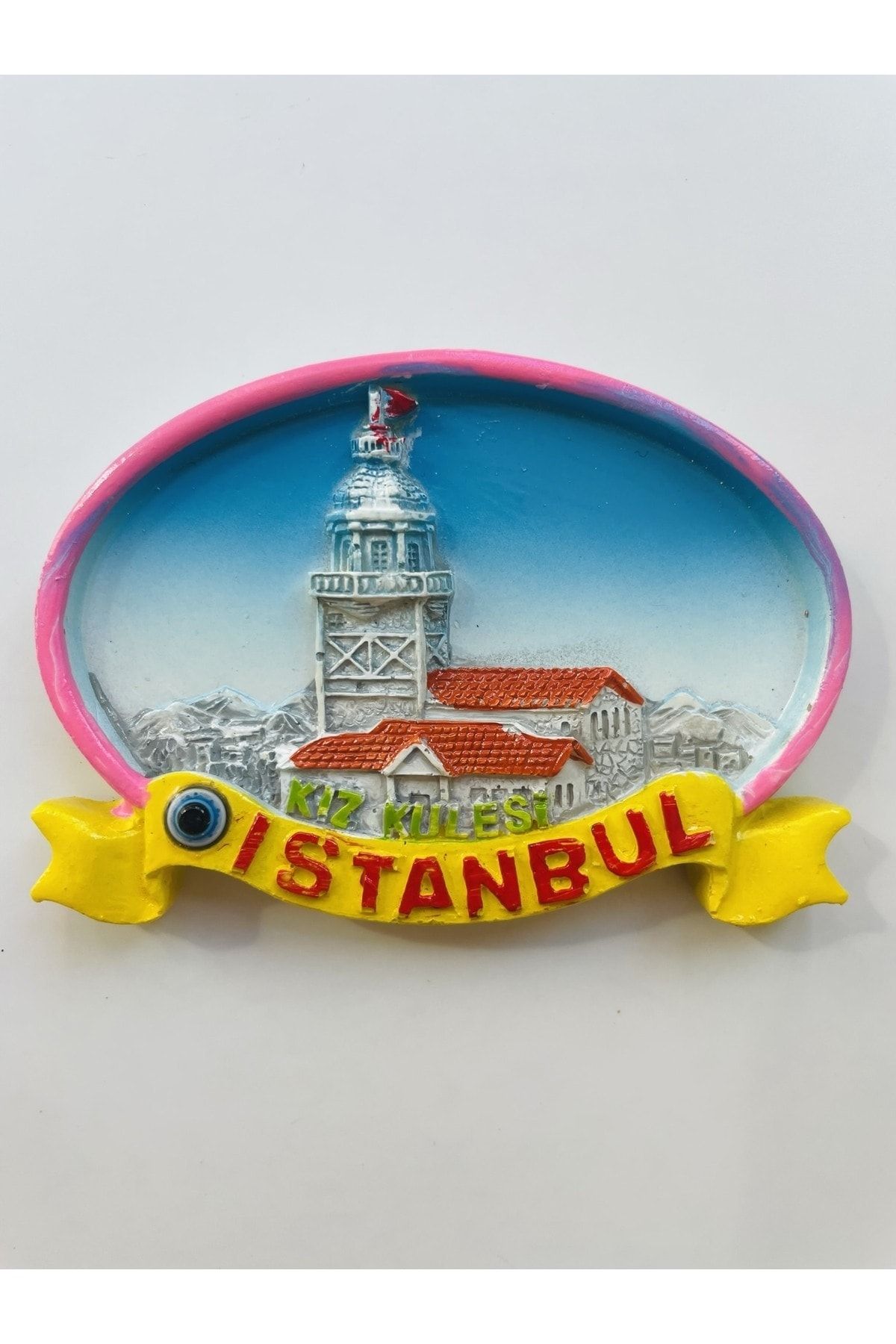 GALATA GIFT İstanbul Magnet, Galata, Kız Kulesi, Tramvay, Sultanahmet Temalı Buzdolabı Magneti