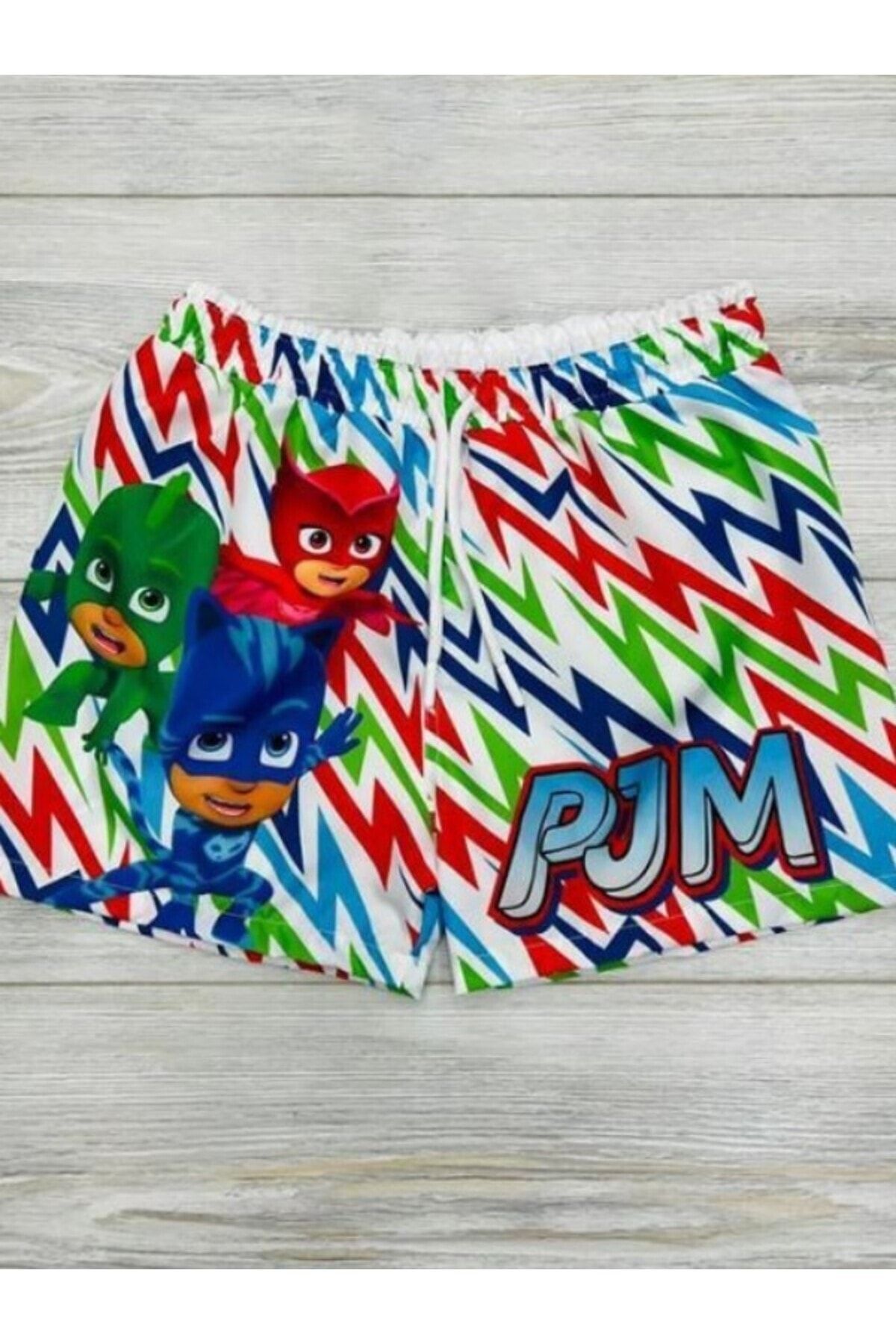 NEO PJMasks Erkek Çocuk Deniz Şortu
