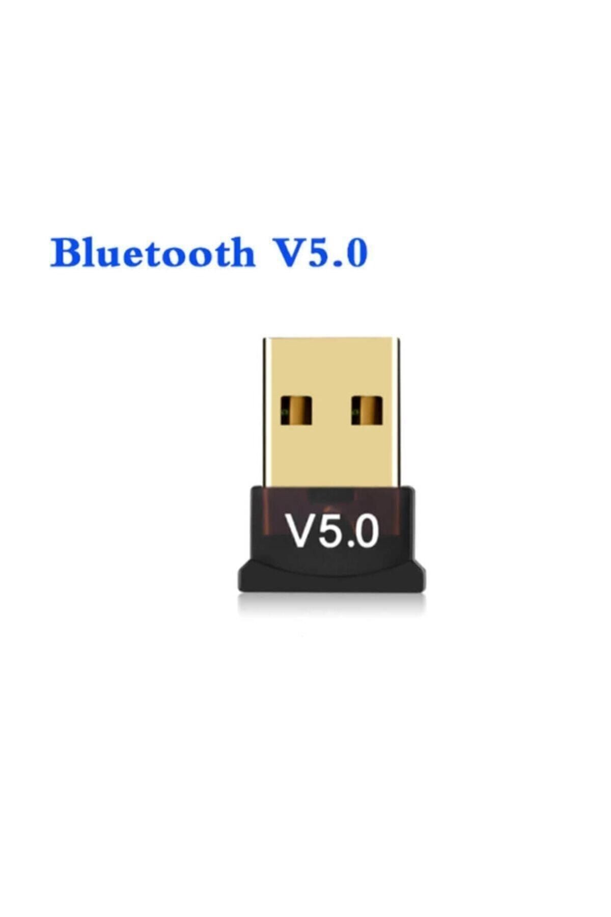 WOZLO Mini V5.0 Usb Bluetooth Dongle V5.0 Bluetooth Adaptör