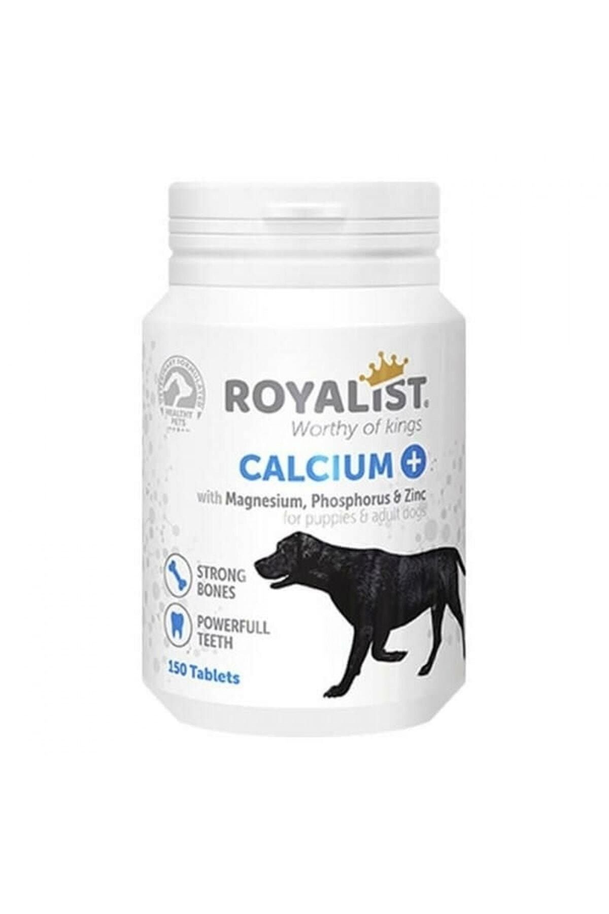 Genel Markalar Royalist Calcium Köpekler Için Kemik Ve Diş Güçlendirici Tablet 150'li-ab