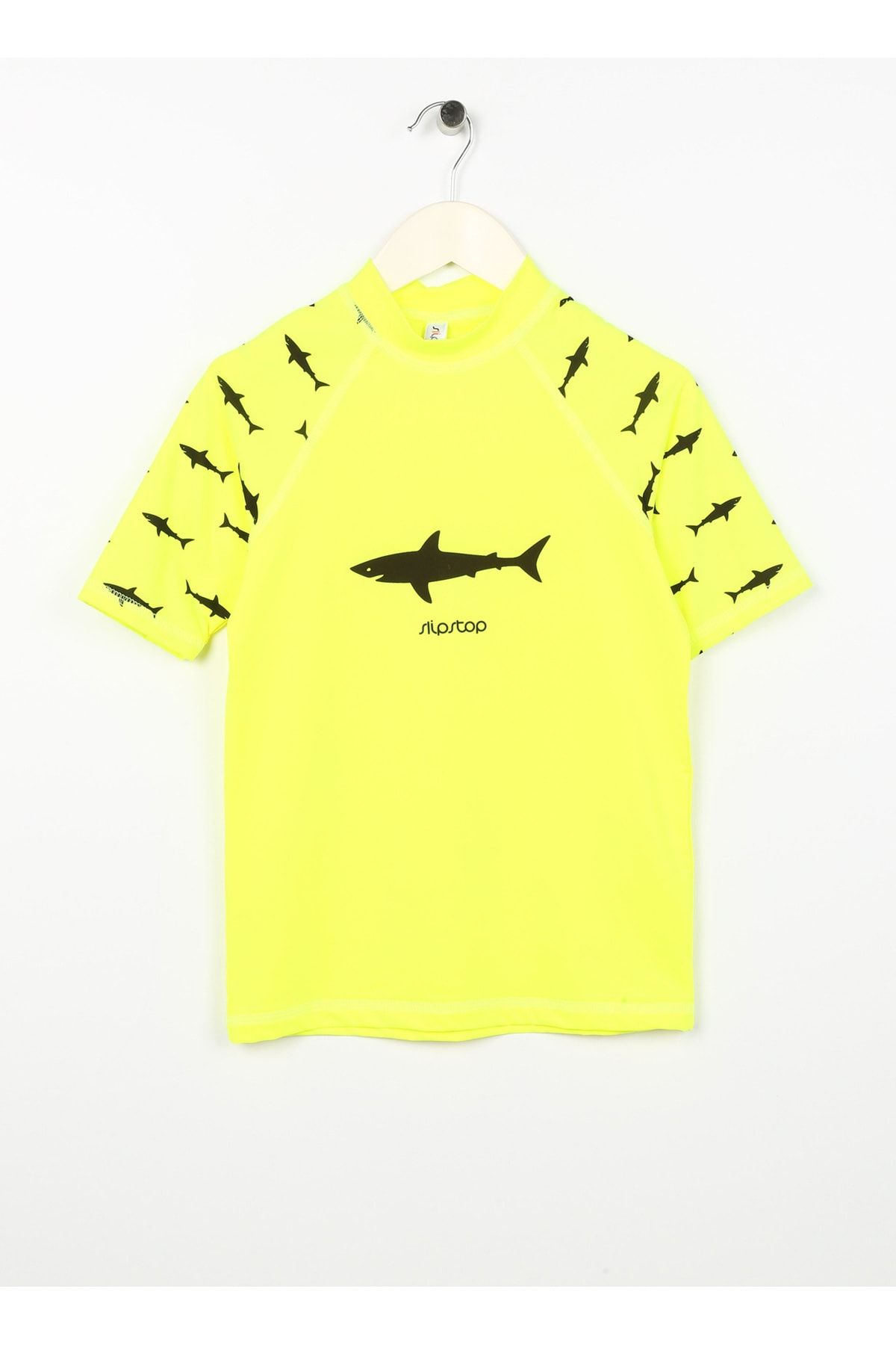 SLIPSTOP Desenli Sarı Erkek Çocuk T-Shirt ST20120023
