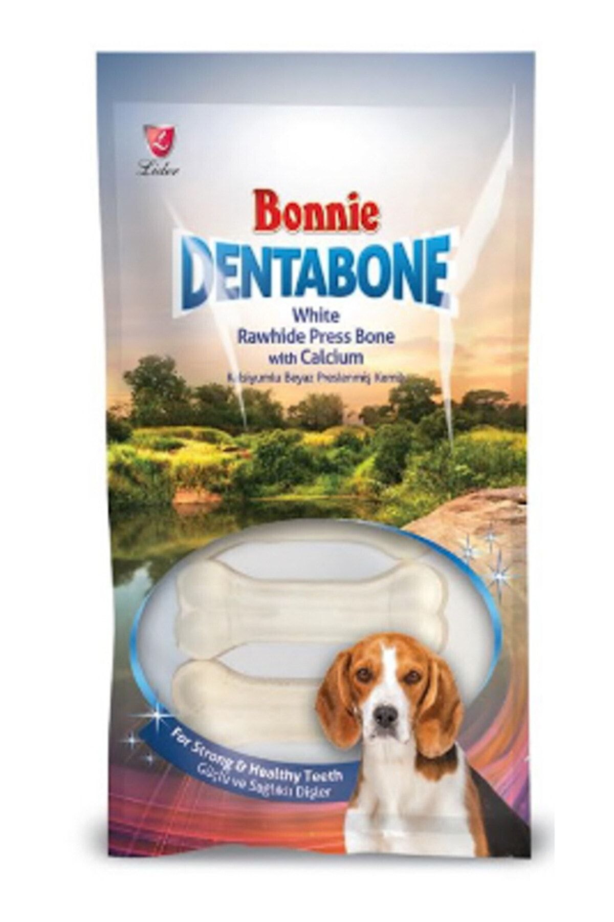 Bonnie Sütlü Preslenmiş Köpek Çiğneme Kemiği 5 li