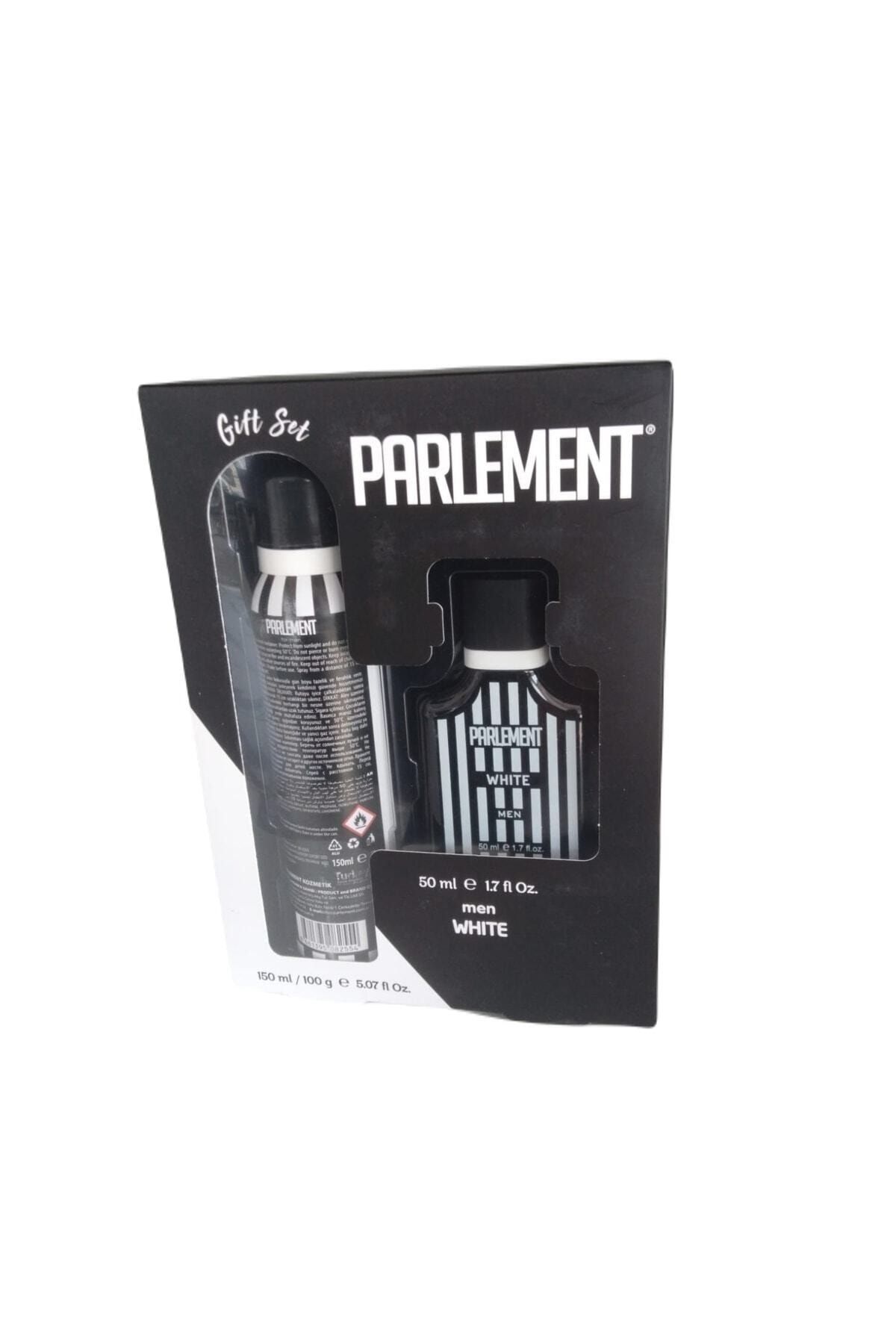 Parlement Erkek Parfüm Seti White 50 Ml Edt 150 Ml Deodorant