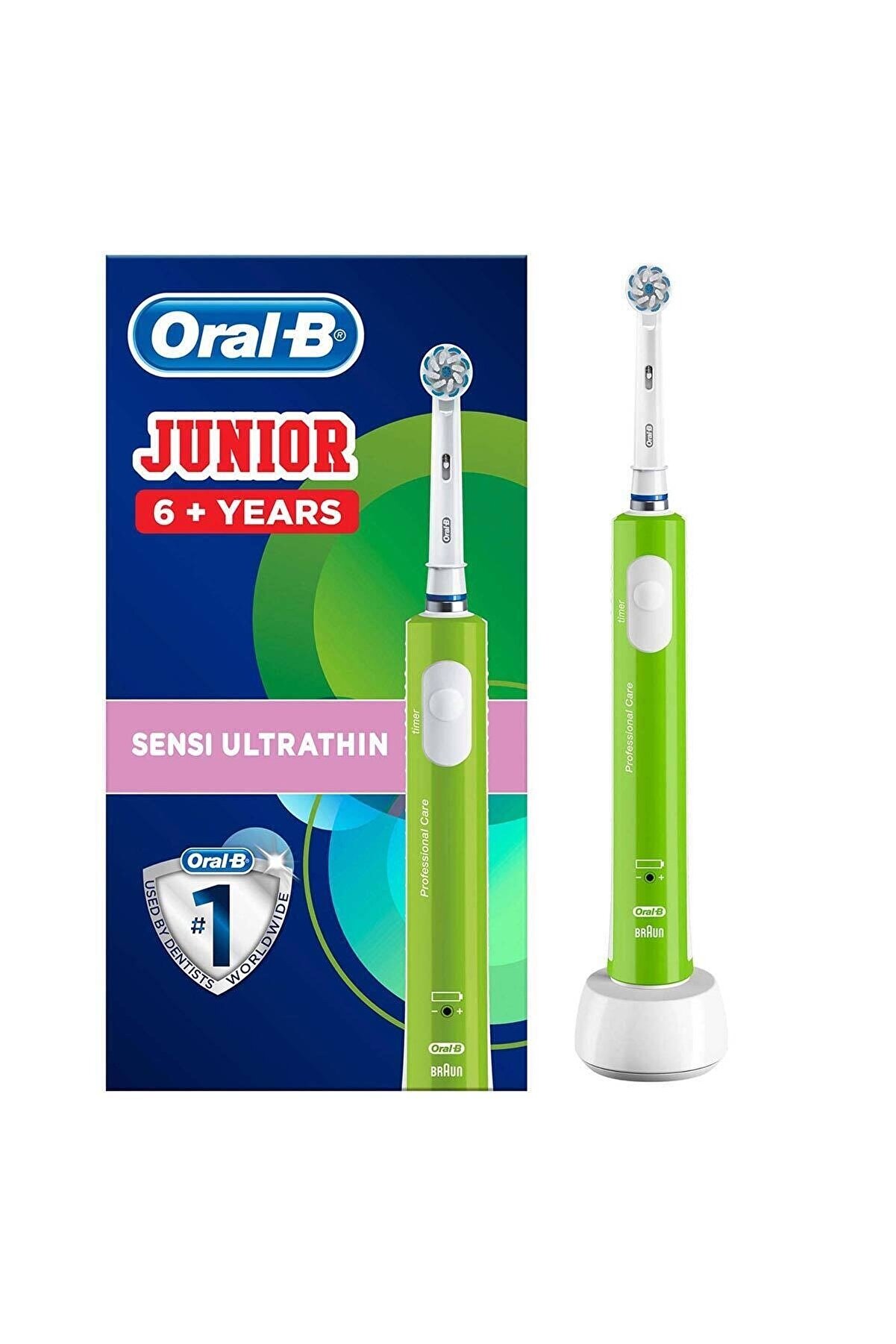 Oral-B Junior Çocuklar Için Şarj Edilebilir Diş Fırçası (6+ Yaş)