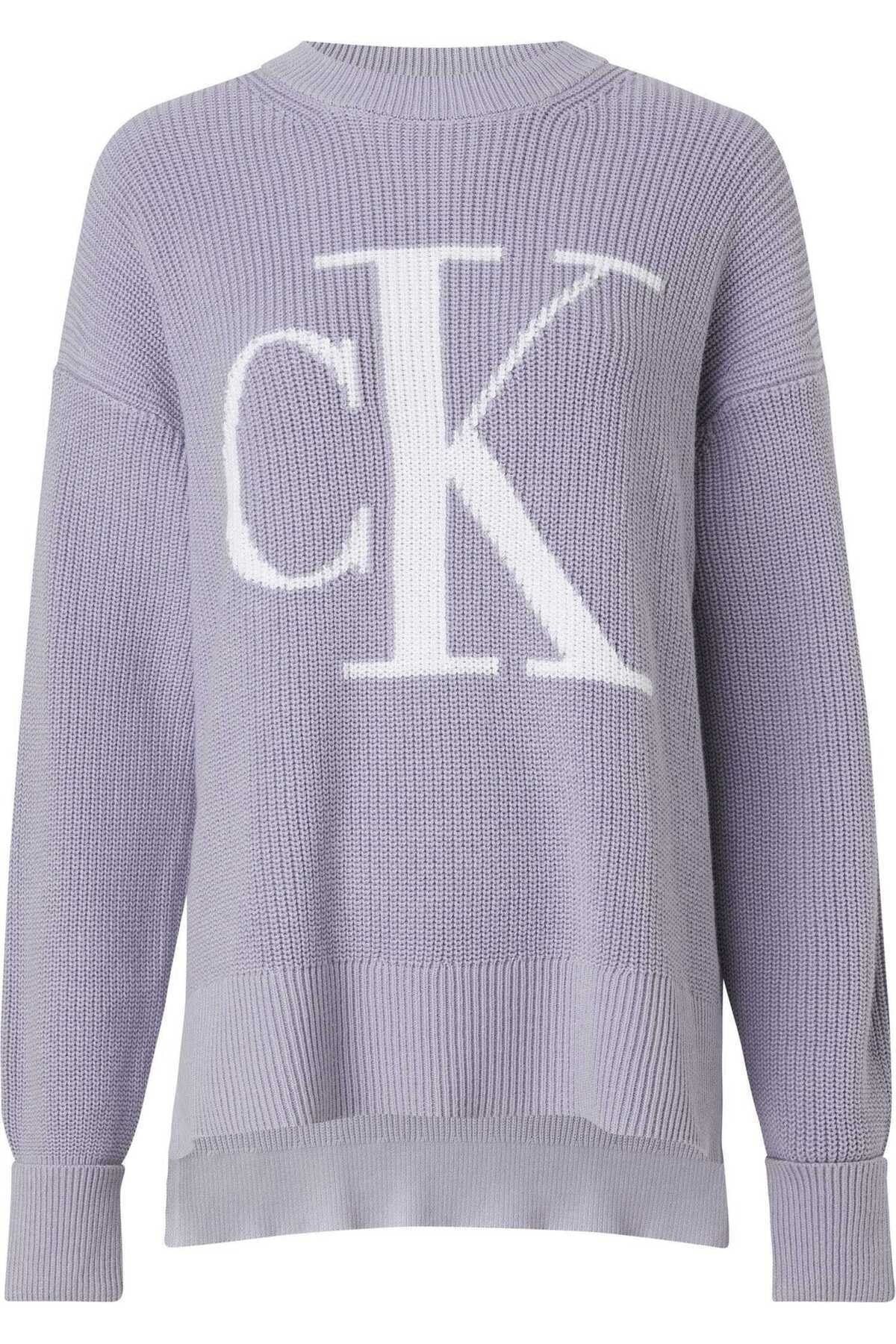 Calvin Klein Ck intarsia Loose Sweater