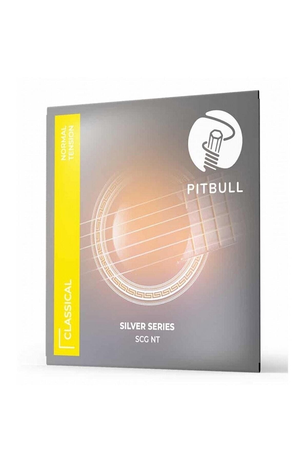 PİTBULL Pitbull Strings Silver Seri Klasik Gitar Takım Teli SCG NT Normal Tansiyon (Pena Hediyeli)