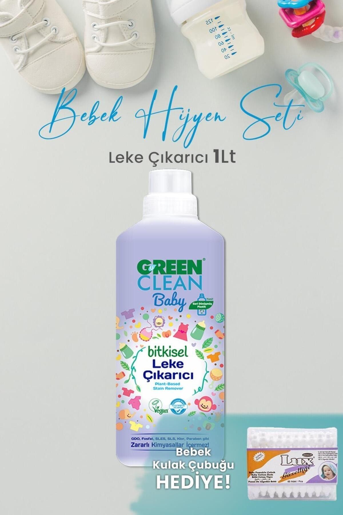 Green Clean U Green Clean Baby Leke Çıkarıcı 1 L ve Hediyeli