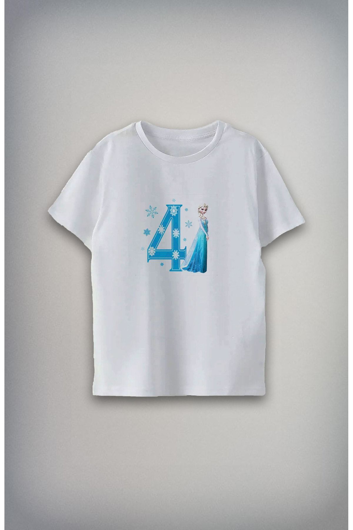 Darkia 5 Yaş Özel Tasarım Baskılı Unisex Çocuk T-shirt Tişört