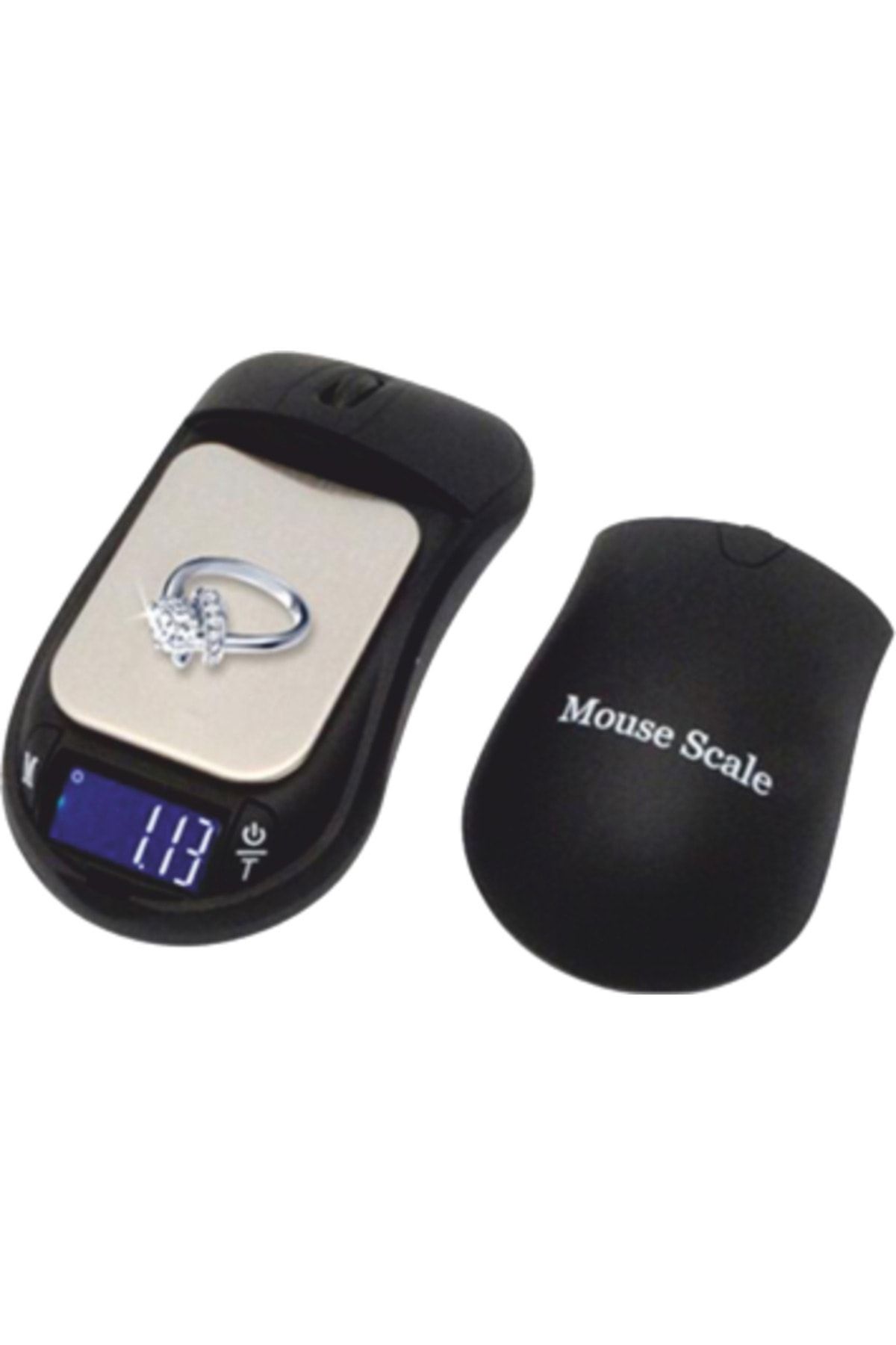 Genel Markalar Diamond Dijital Göstergeli Mouse Şeklinde Hassas Terazi (200 Gr-0.01)