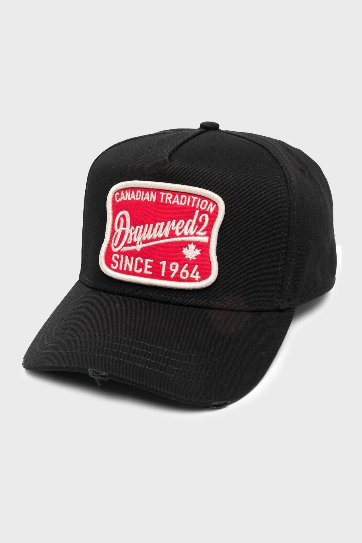 DSquared2 Logolu Pamuklu Vintage Efektli Şapka Erkek ŞAPKA BCM0686 05C00001 2124