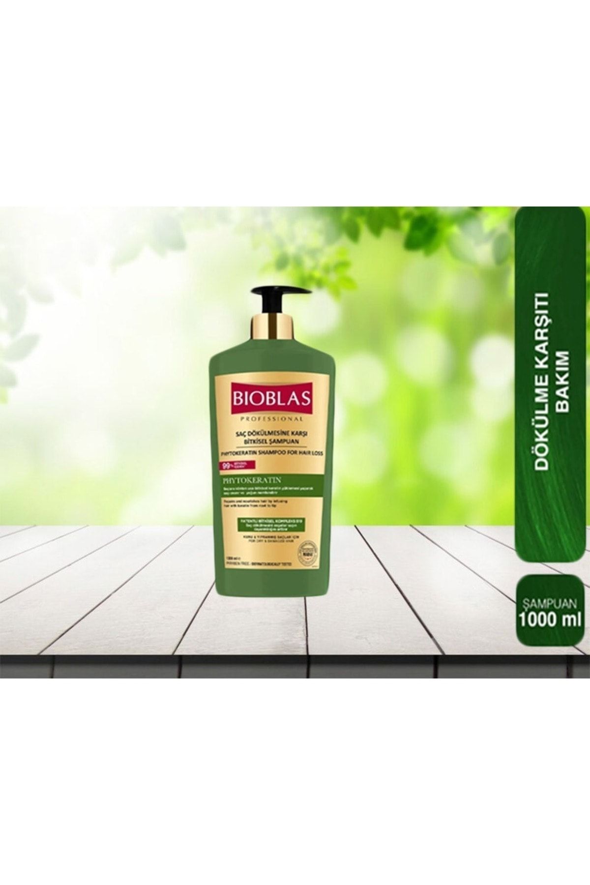 Bioblas Pytokeratin Kuru Ve Yıpranmış Saçlar Için Professional Onarıcı Şampuan 1000 ML 1 Adet