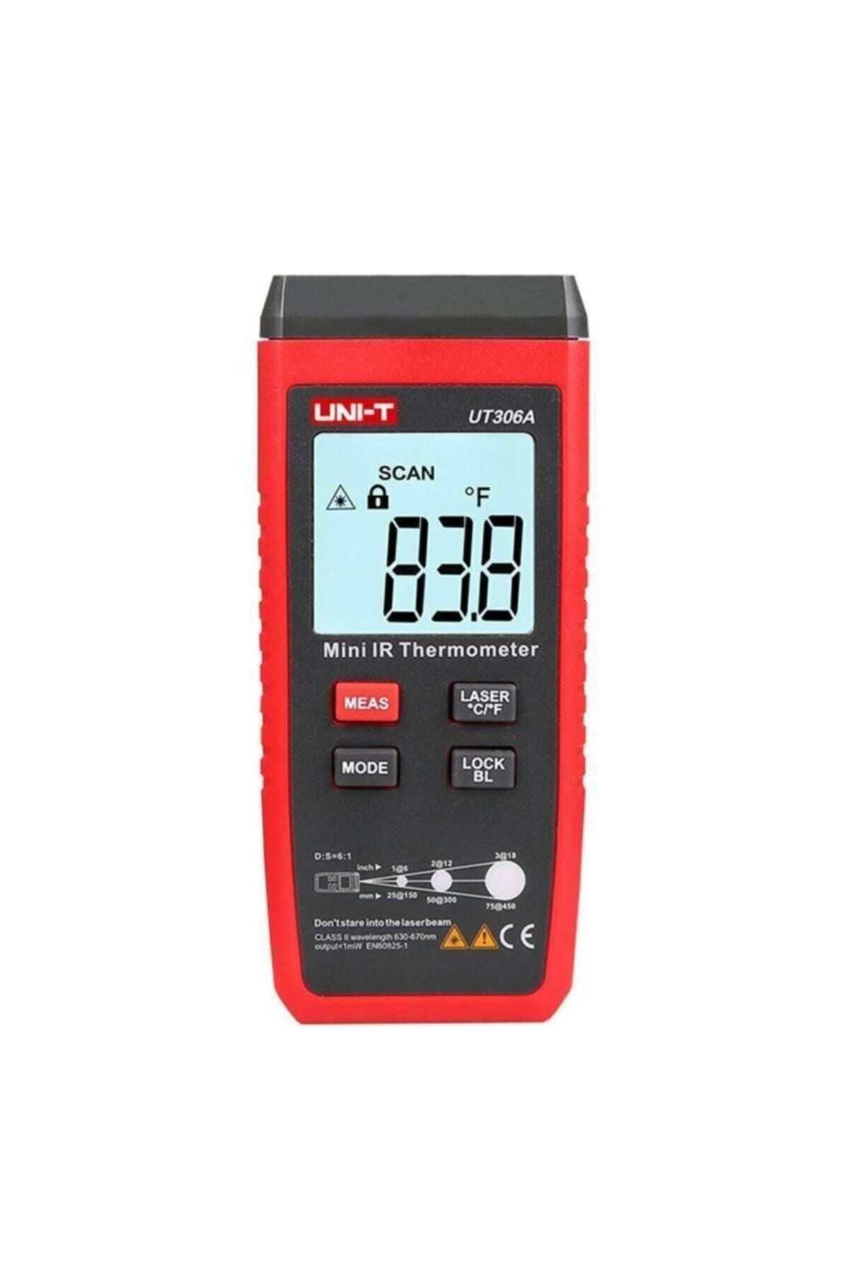 Unit Ut306a Mini Kontrakt Tip Sıcaklık Ölçer Mini Infrared Termometre