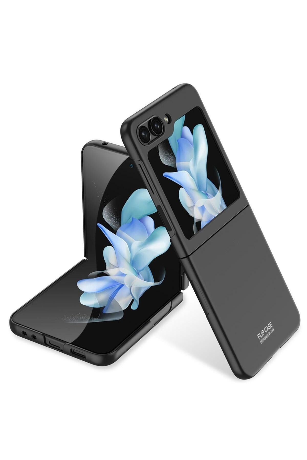 AktarMobile Galaxy Z Flip 5 Kılıf Premium Kapak Kamera Korumalı Tam Uyumlu Mat Tasarım Ince Yapılı