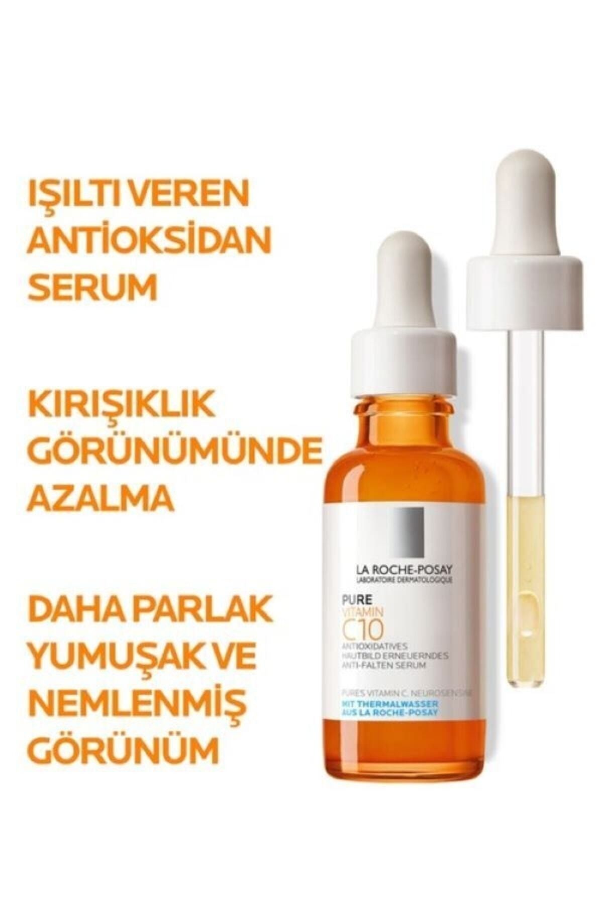 La Roche Posay Anti-Aging Antioxidant Serum with Pure Vitamin C10 - 30ml GKÜrün560