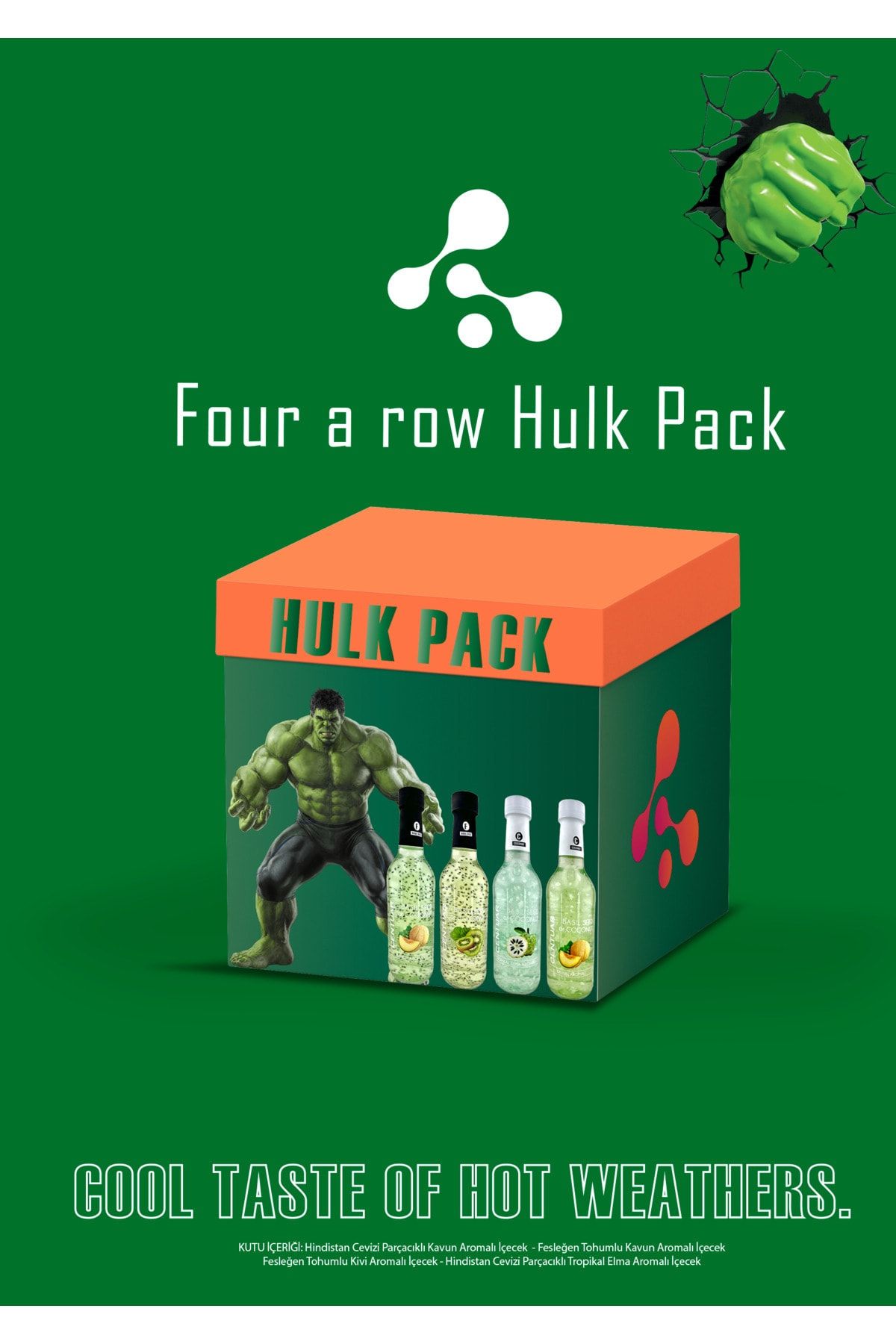 CENTUAR Hulk Pack 4'lü Paket