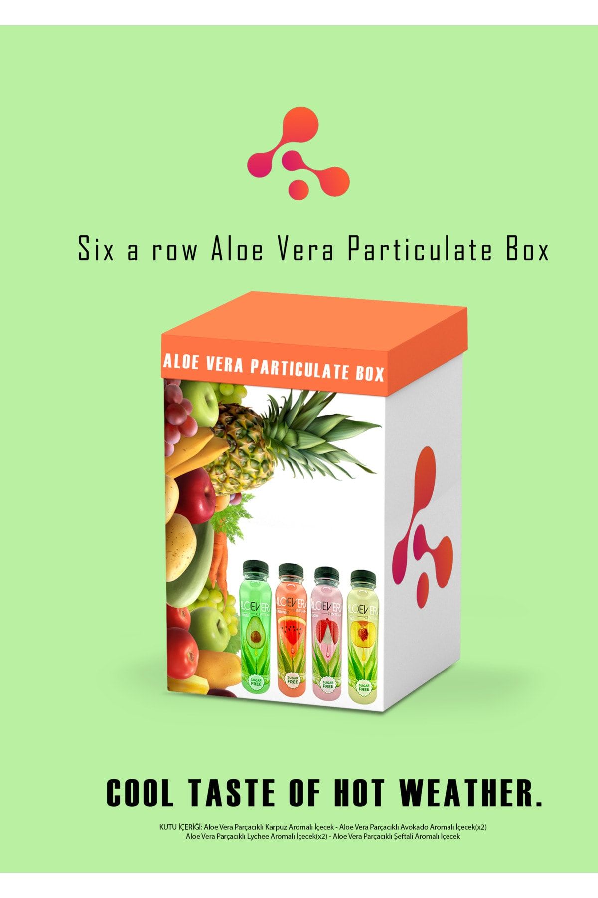 CENTUAR Aloe Vera Particulate Box 6'lı Paket