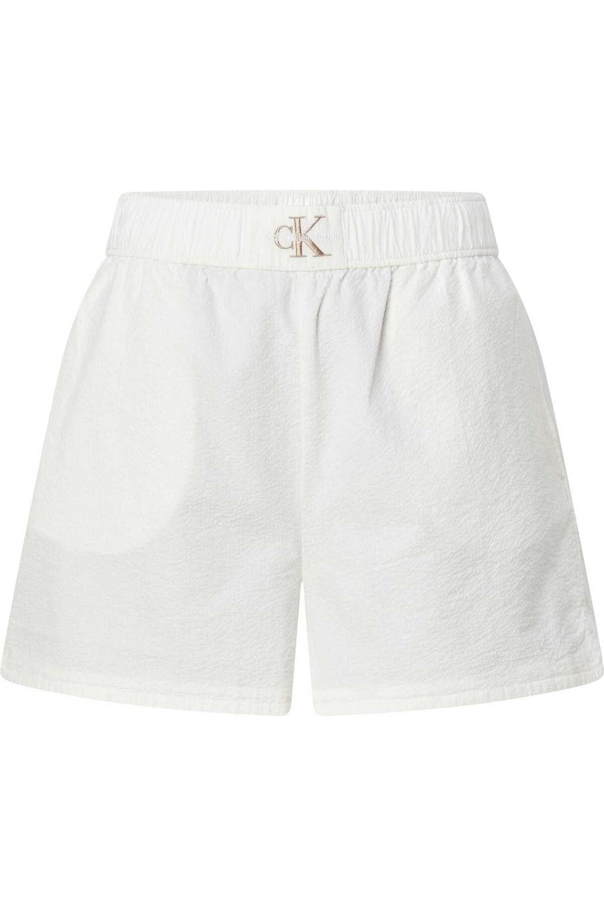 Calvin Klein Seersucker Relaxed Shorts